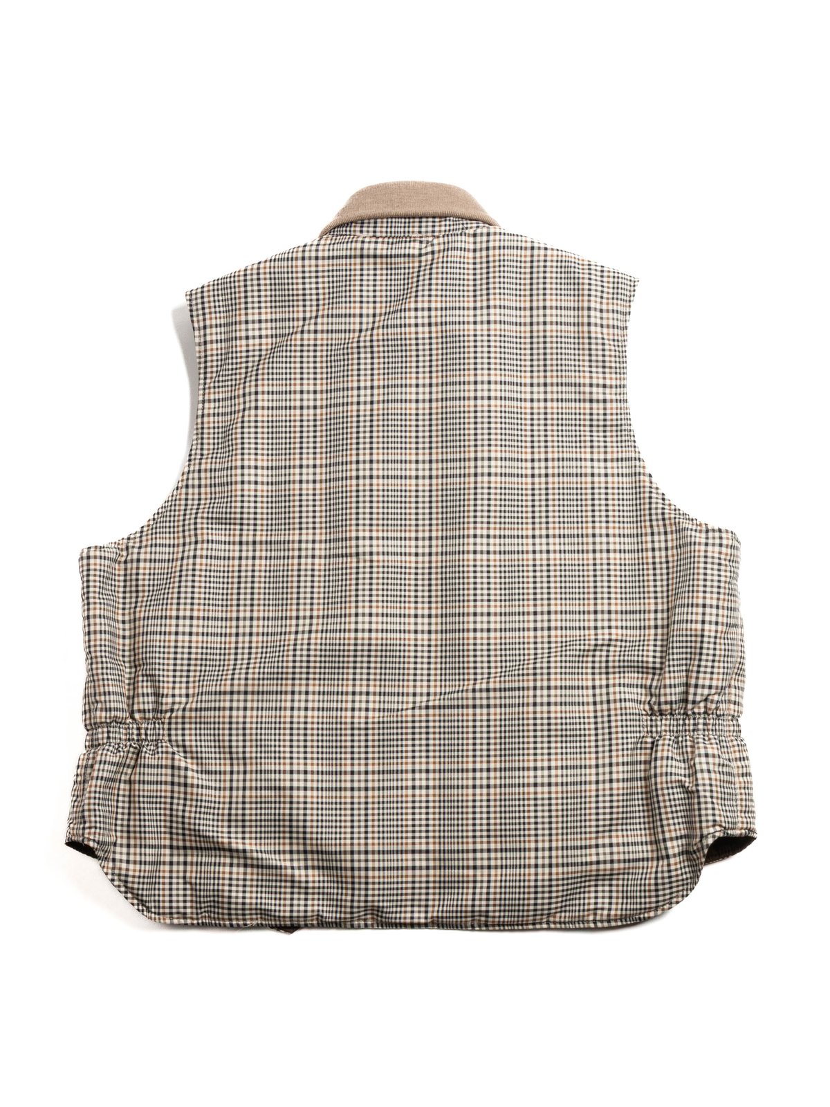 LL VEST KHAKI PLAID POLYESTER CLOTH - Image 5
