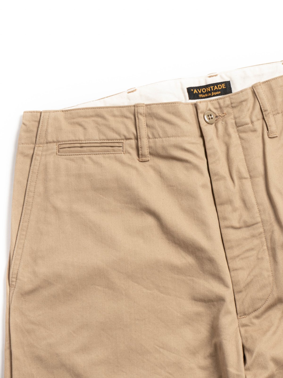 (VTD–0340–PT3) TYPE 45 CHINO TROUSER KHAKI (NEW EDITION) - Image 2