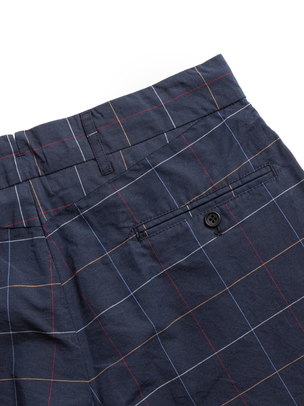 ANDOVER PANT NAVY CL WINDOWPANE - Image 5