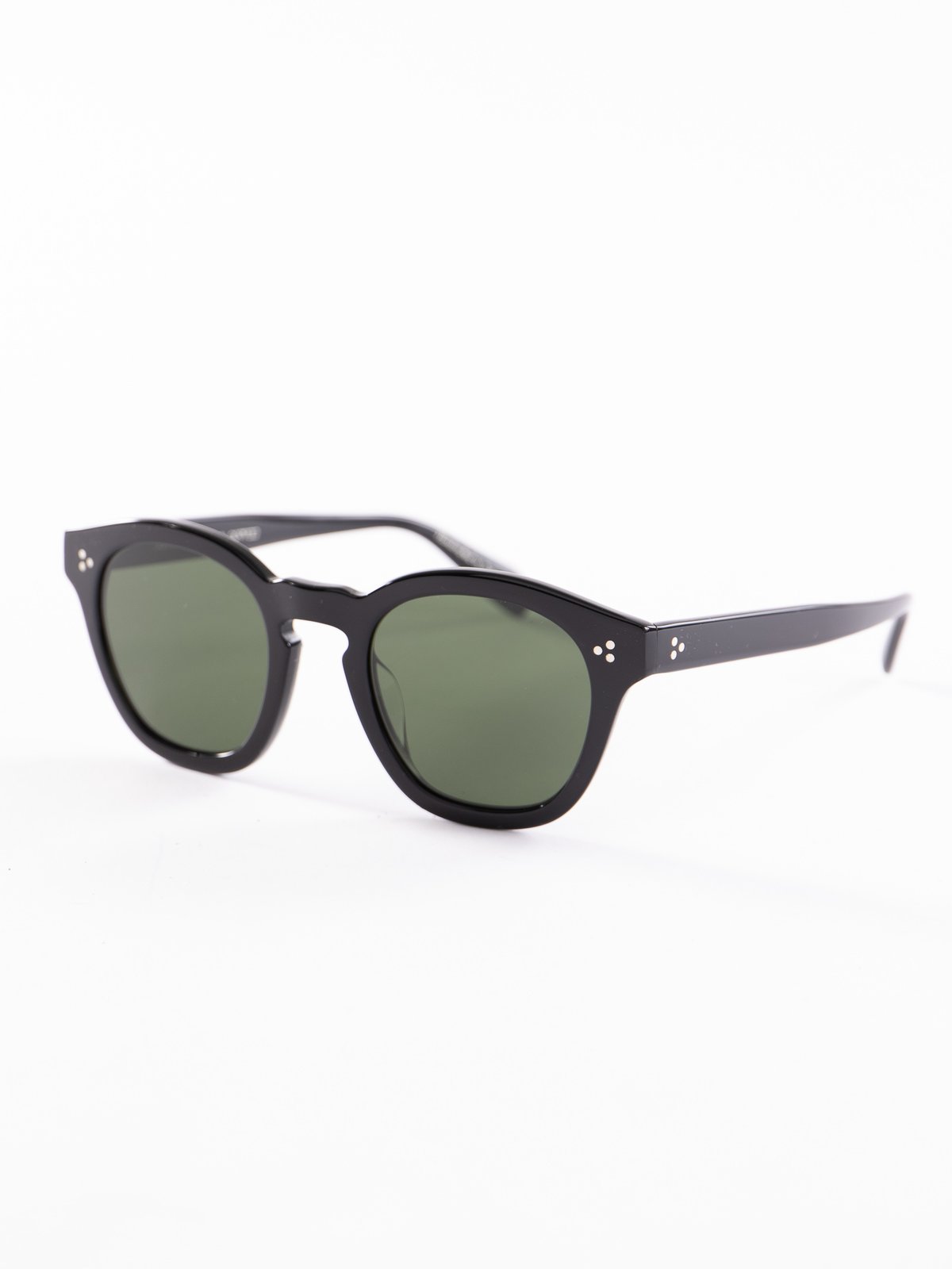Black/Dark Green Boudreau LA Sunglasses - Image 2