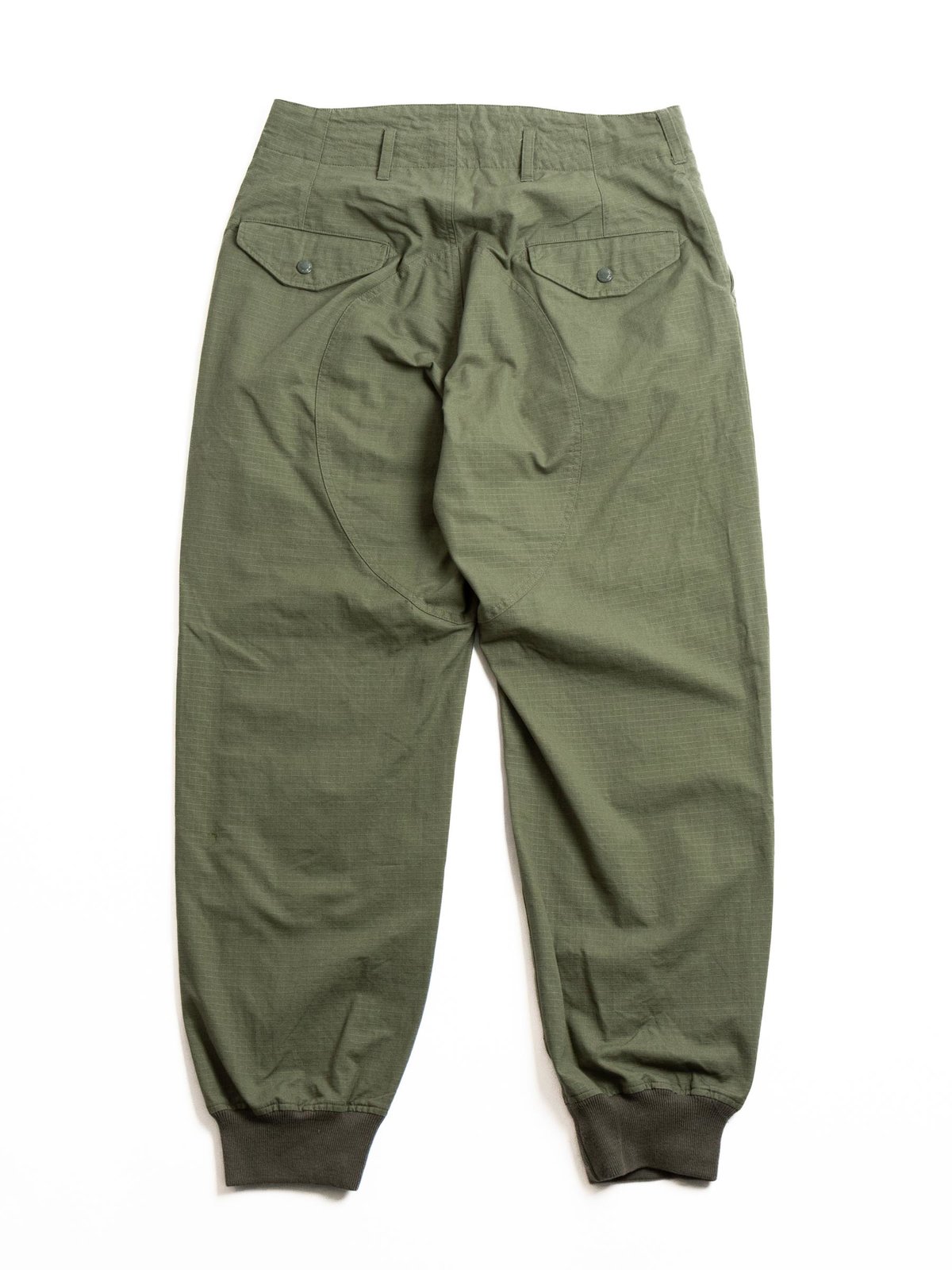AIRBORNE PANT OLIVE COTTON RIPSTOP - Image 6