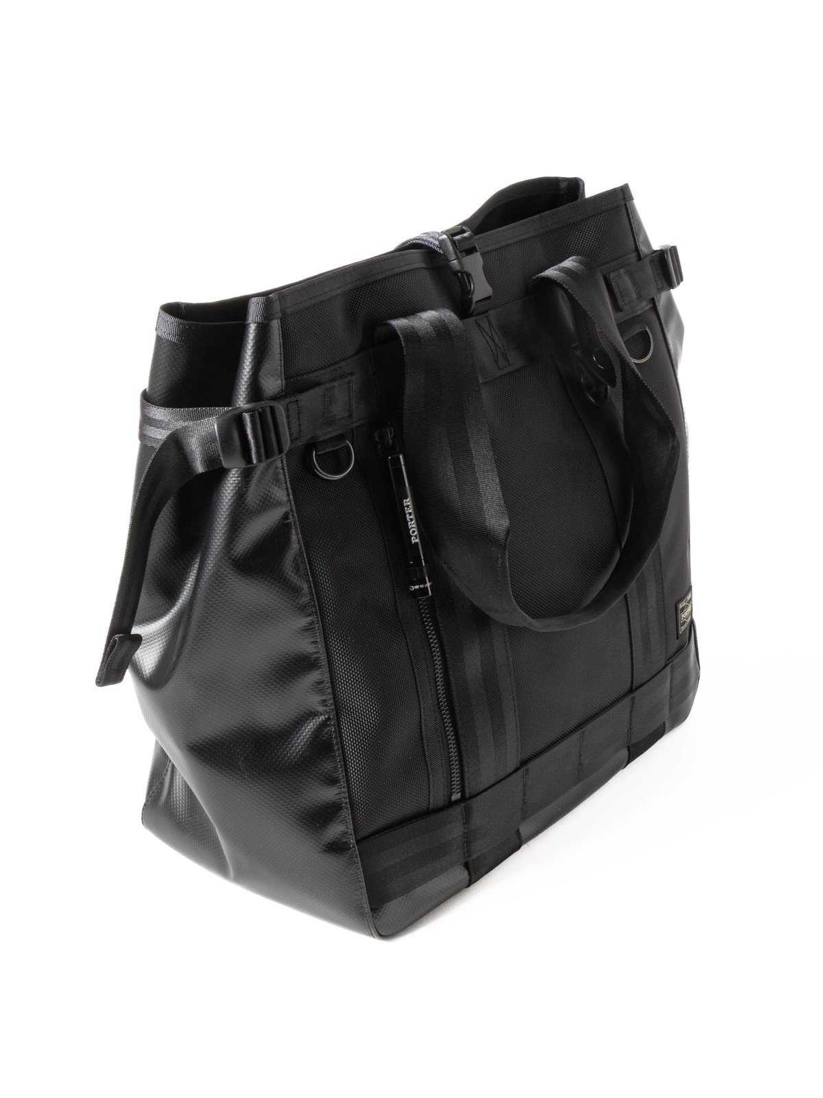 PORTER / HEAT SERIES TOTE BAG BLACK (M) - Image 9
