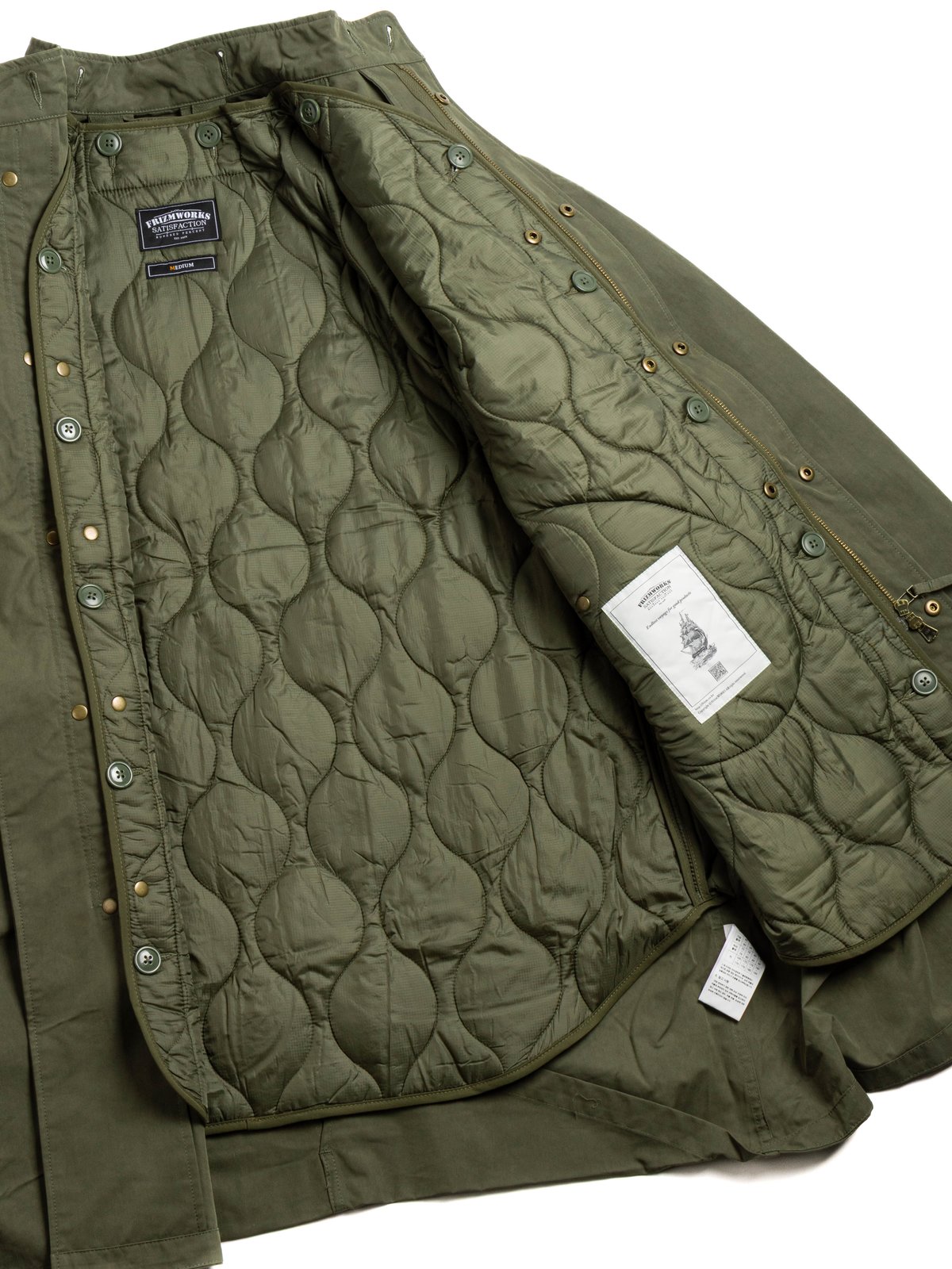 VINCENT M1965 FISHTAIL PARKA OLIVE - Image 7