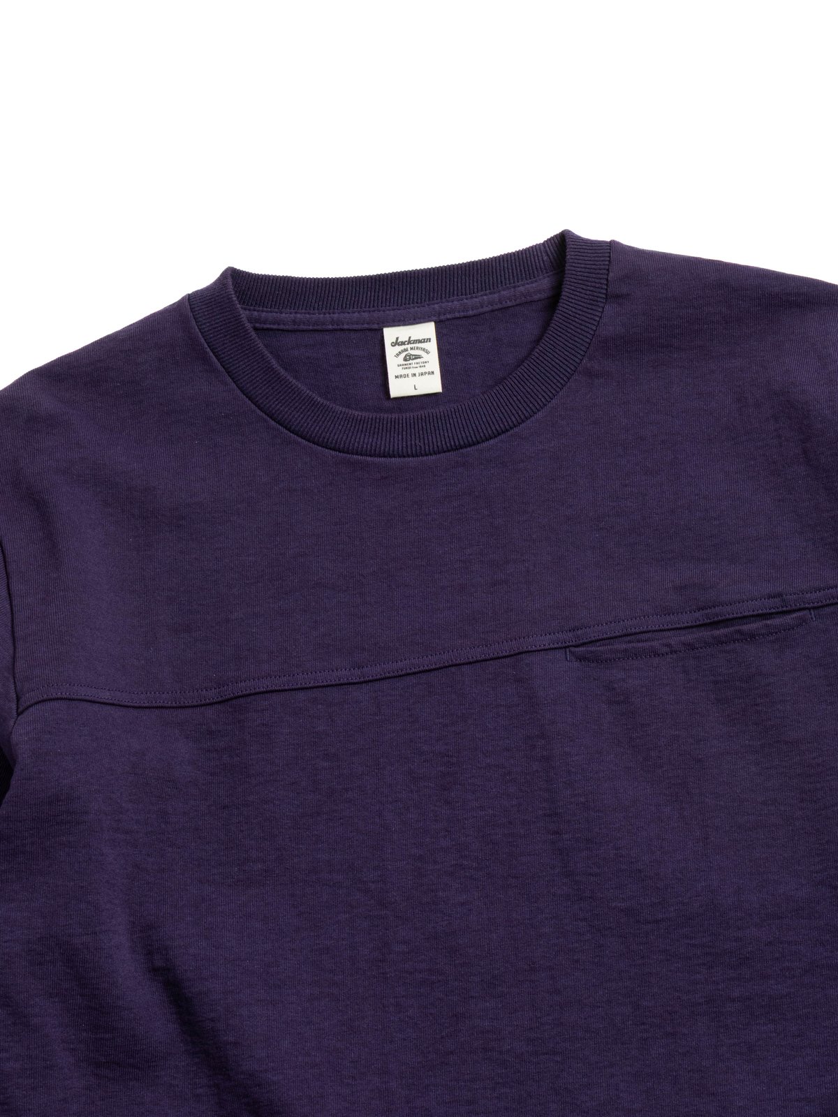 DOTSUME POCKET HS T–SHIRT BLUE DEPTH - Image 2