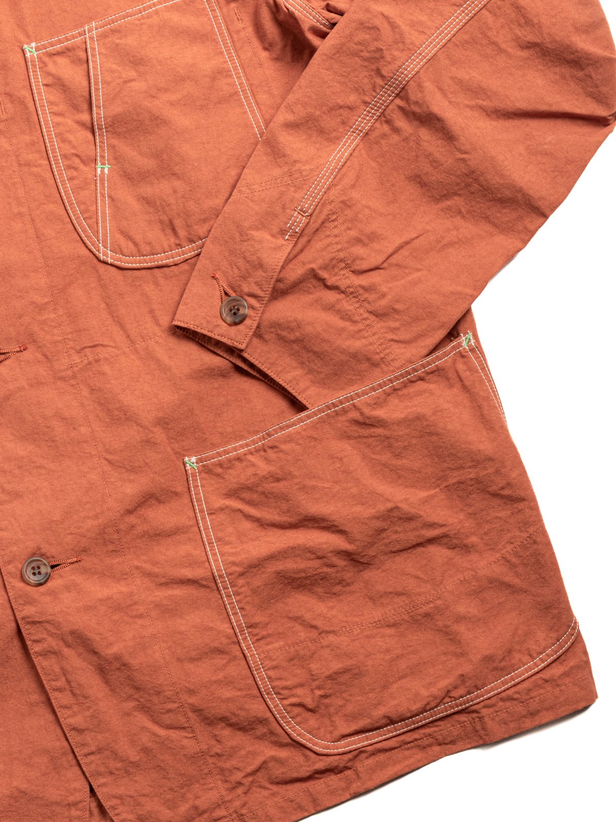 (48&ndash;928X) CANVAS COVERALL ORANGE - Image 2