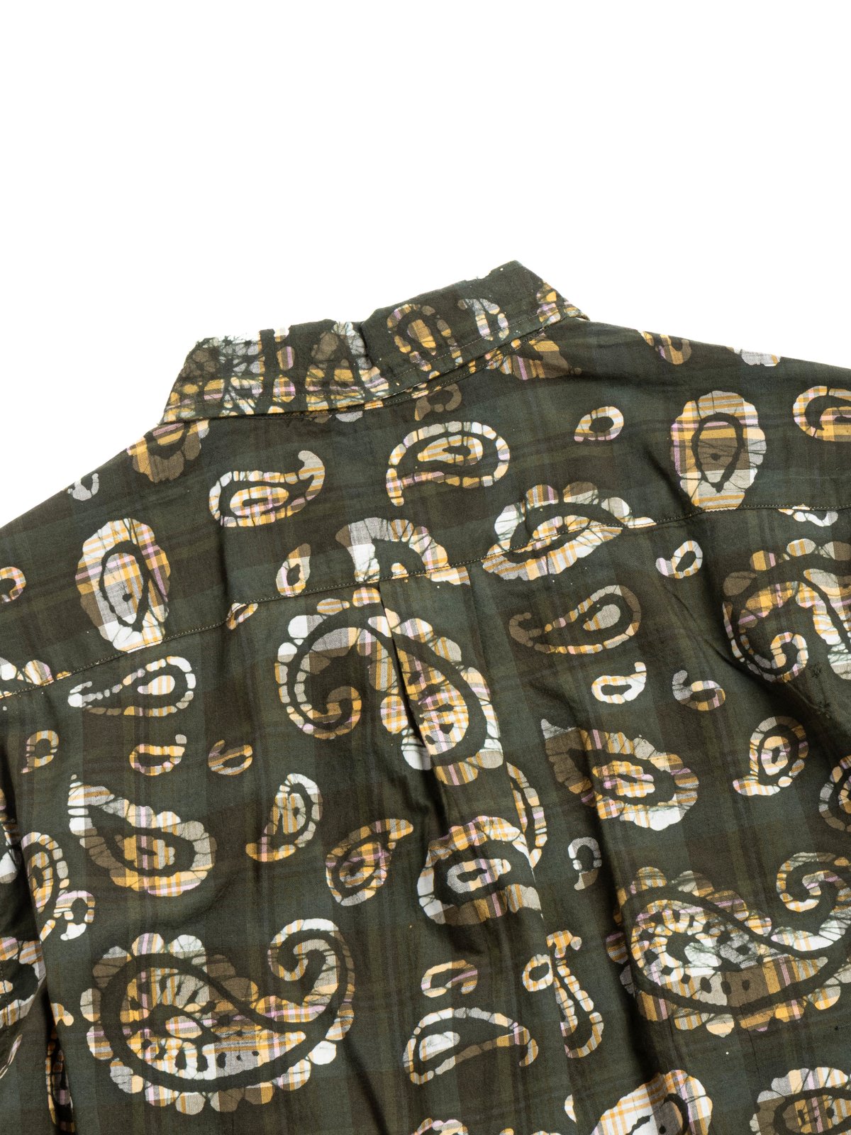 (OM45645.11) STANDARD WEAVE MADRAS CHECK BATIK GREEN - Image 4
