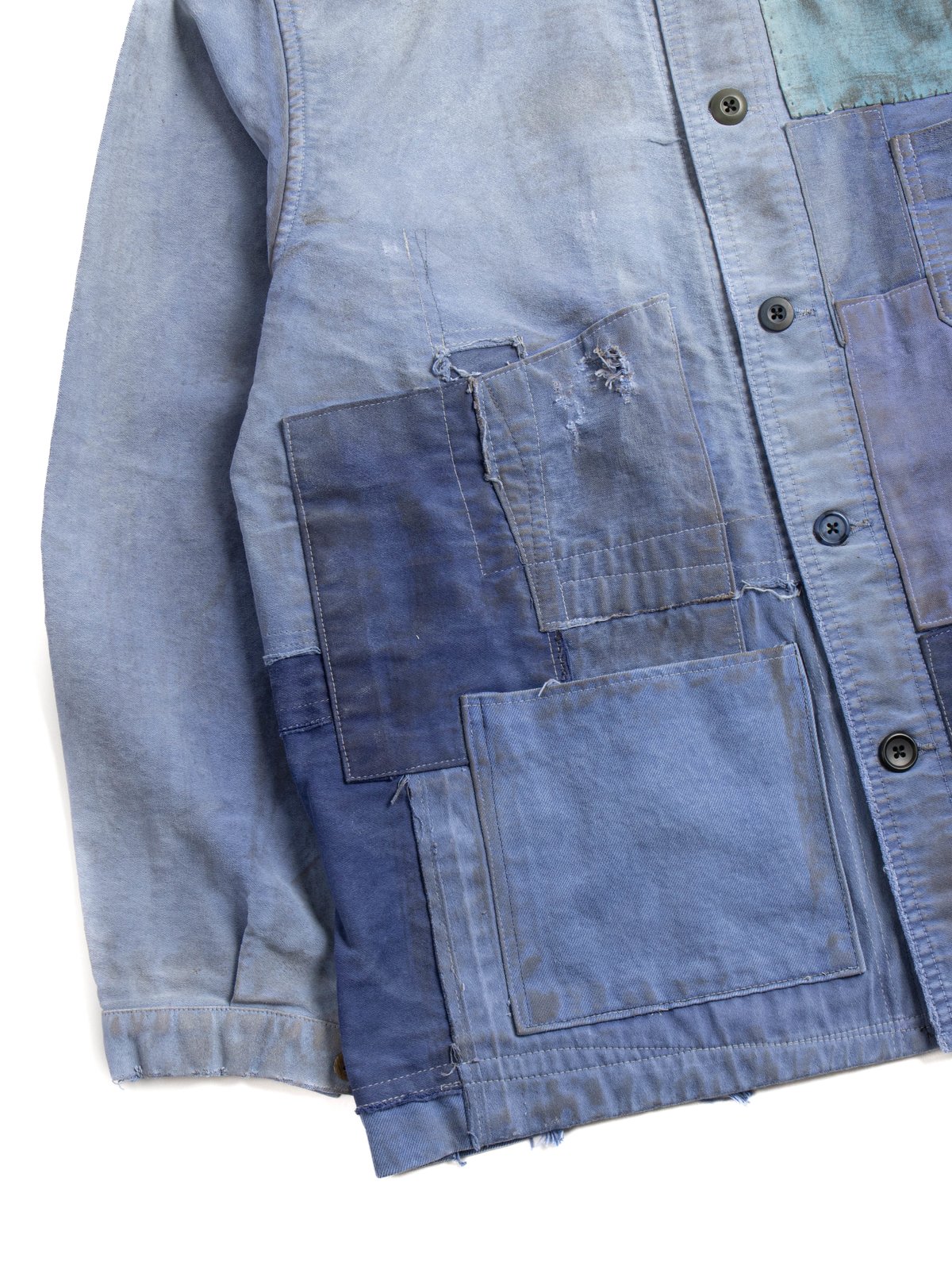 FRENCH WORK BORA JACKET BLUE - Image 3