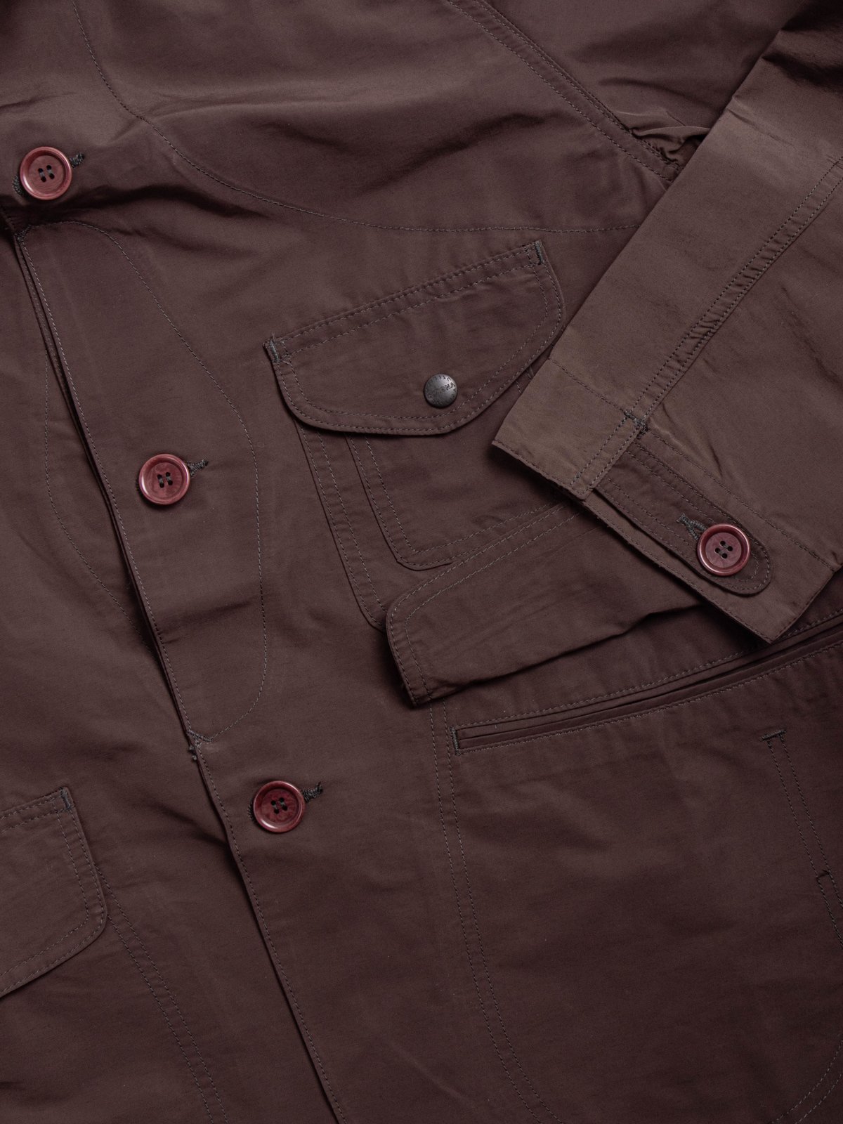 (CJ001)  CORONA GAME JACKET BROWN - Image 4