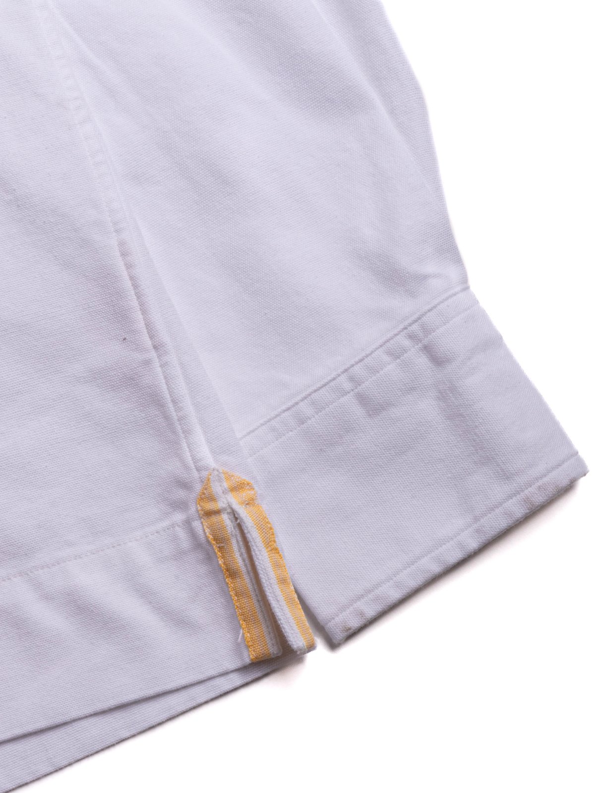 (OM45475.45) TBB HAND WOVEN 7oz TWO PLY OXFORD WEAVE STRAIGHT HEM SHIRT - Image 5