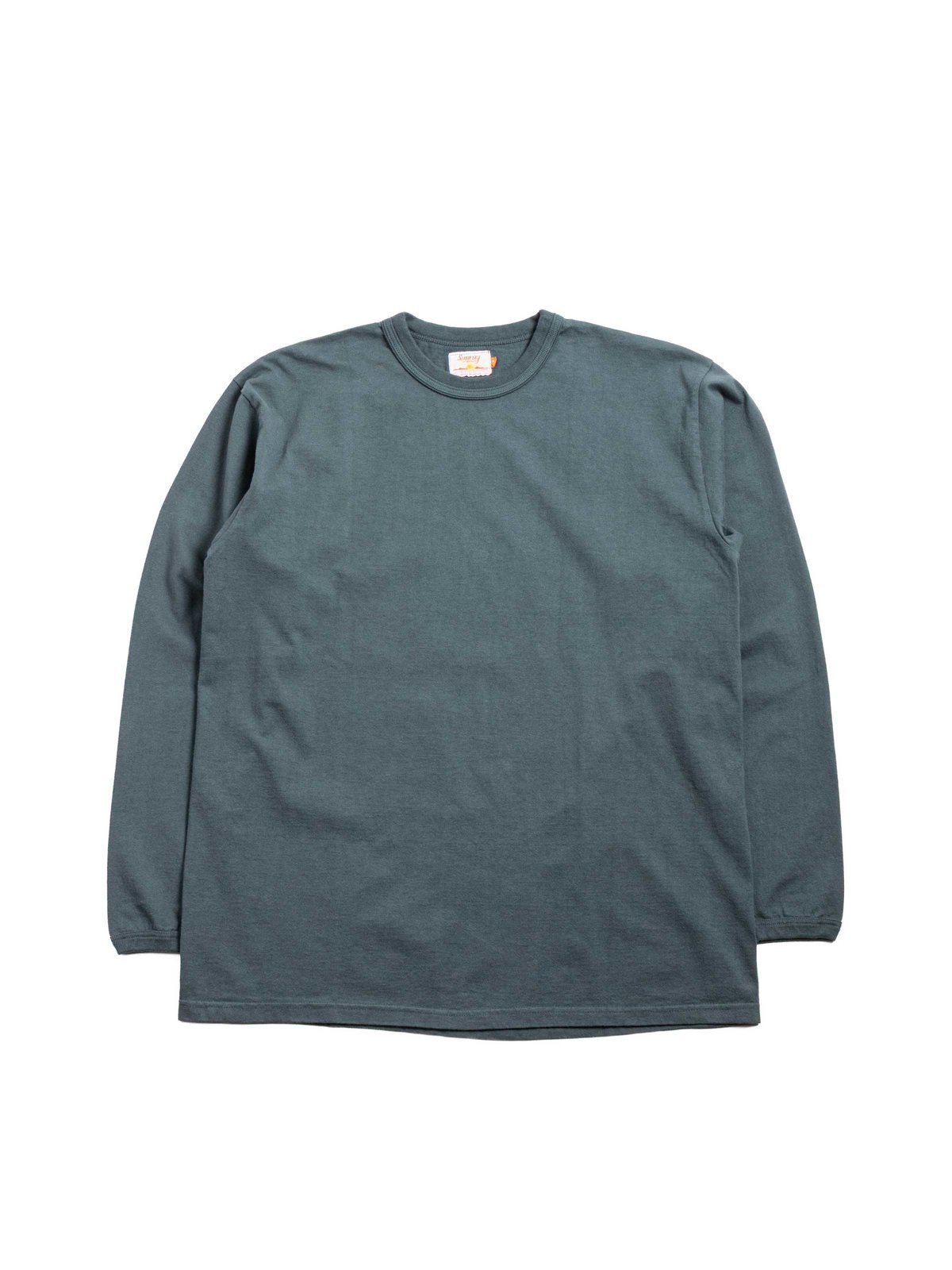 MAKAHA L/S T SHIRT DARK SLATE - Image 1