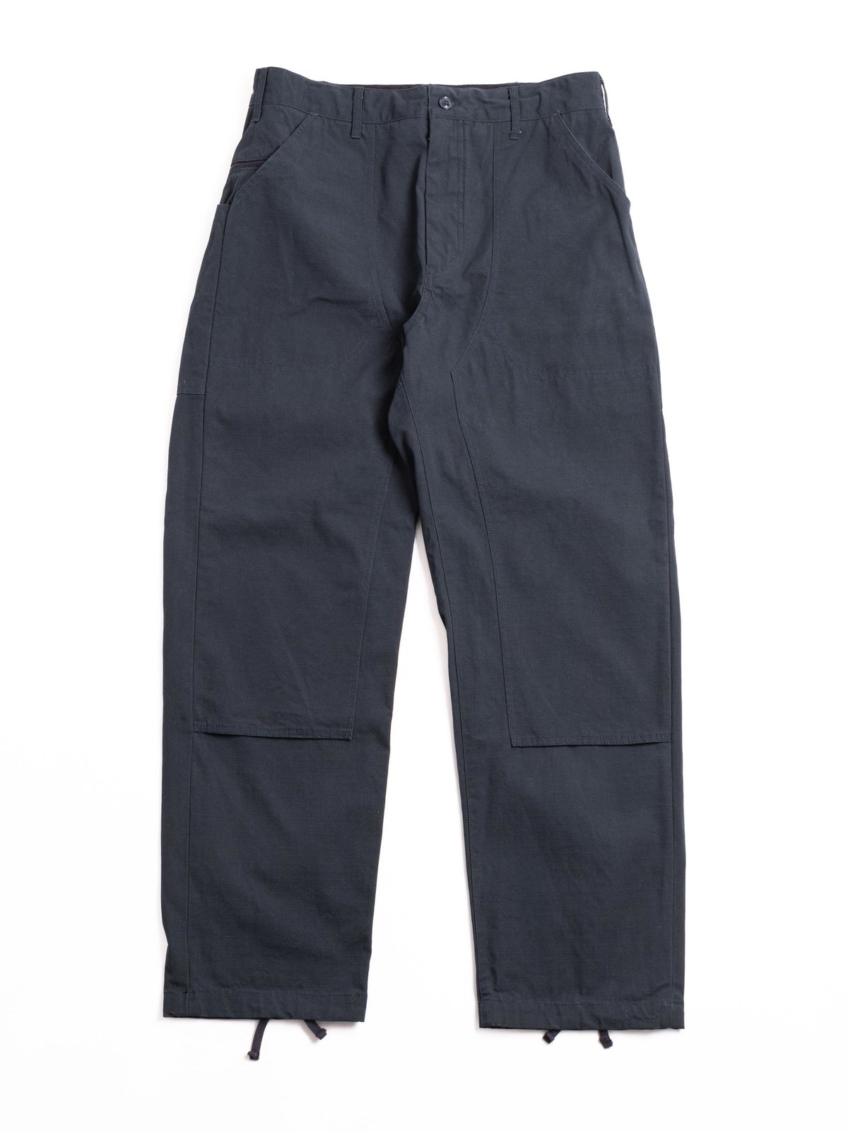 CLIMBING PANT DARK NAVY HEAVYWEIGHT COTTON RIPSTOP - Image 1