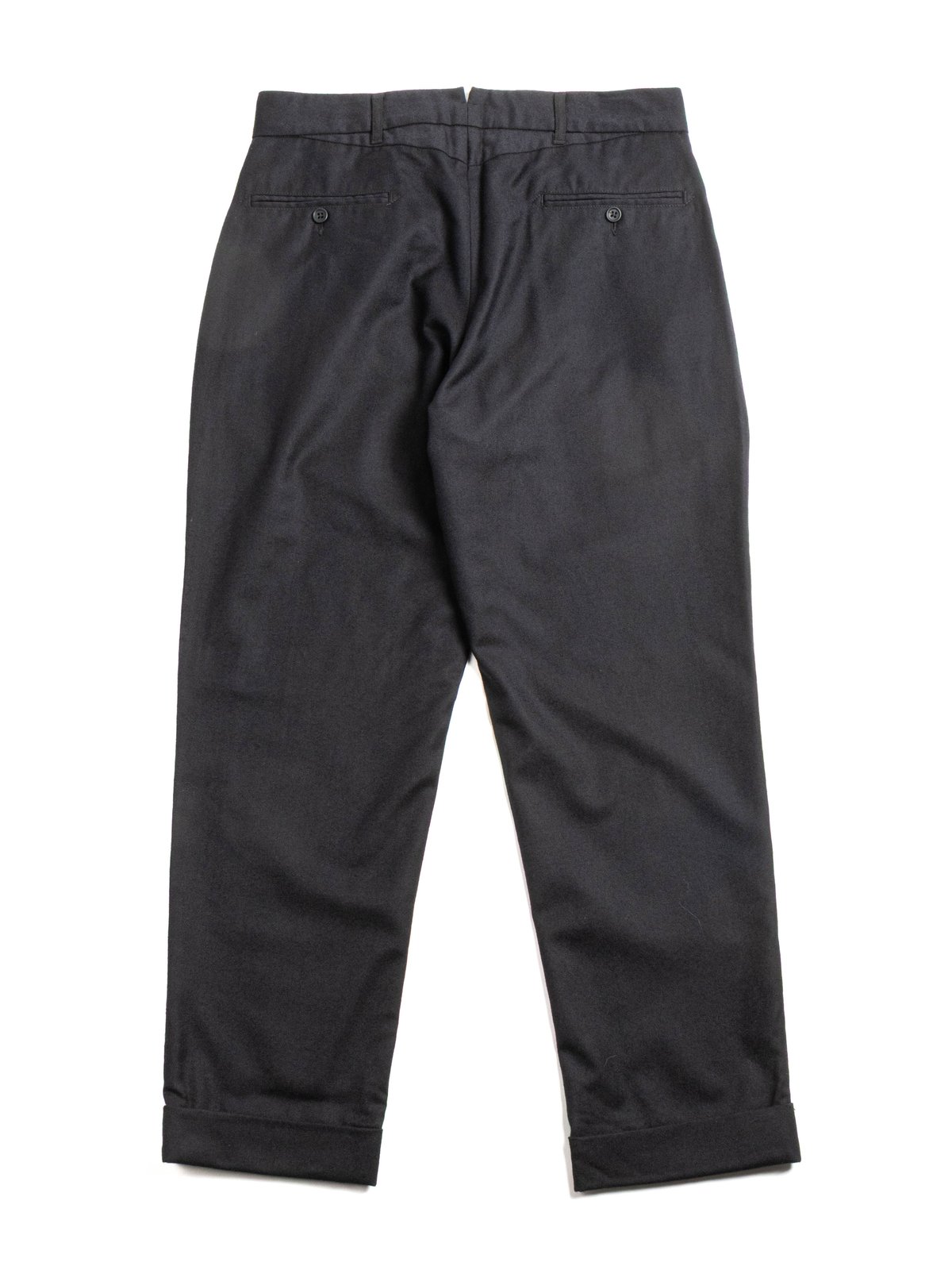 ANDOVER PANT DK. NAVY HIGH COUNT WORSTED WOOL - Image 6