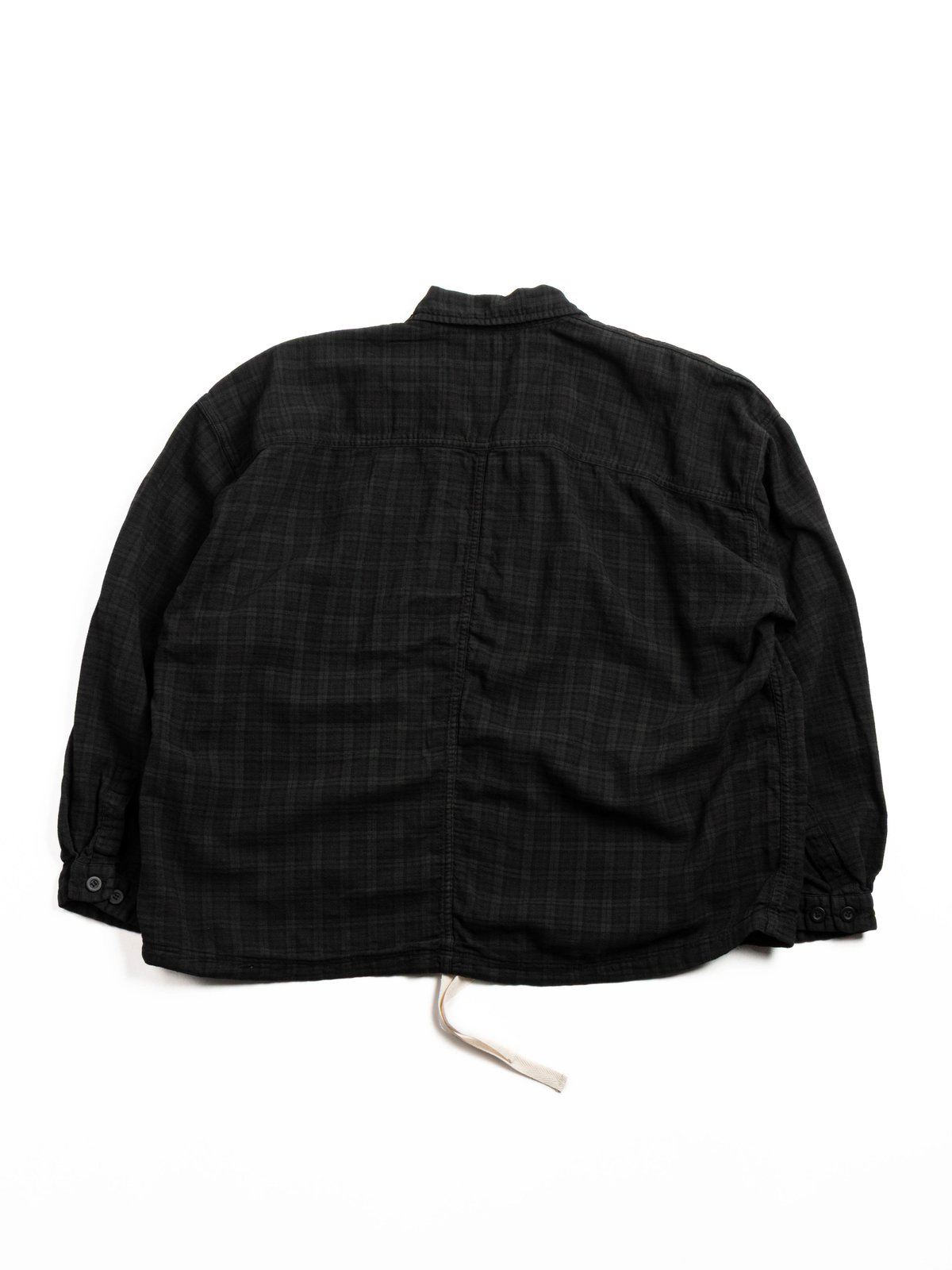 (SV&ndash;SH&ndash;029) PLAID COMFY SHIRT DARK BLUE - Image 4
