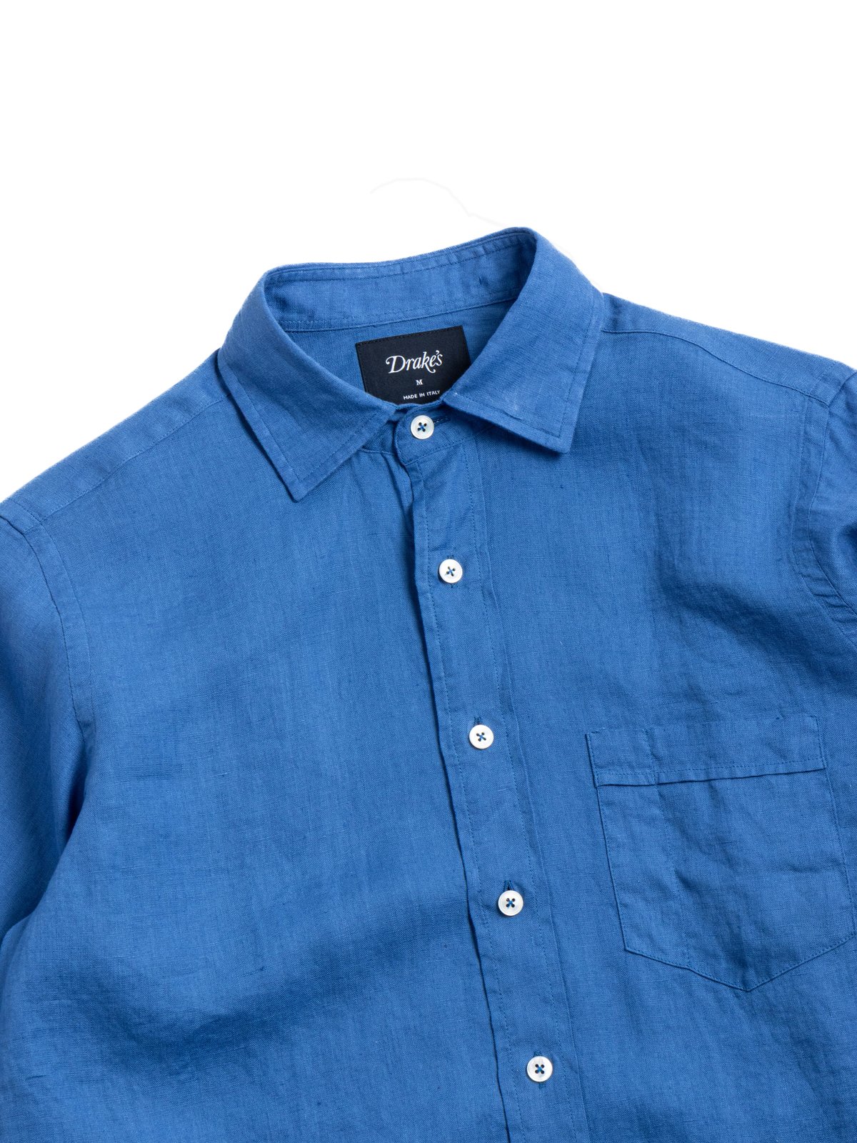 THE LINEN SUMMER SHIRT BLUE - Image 2
