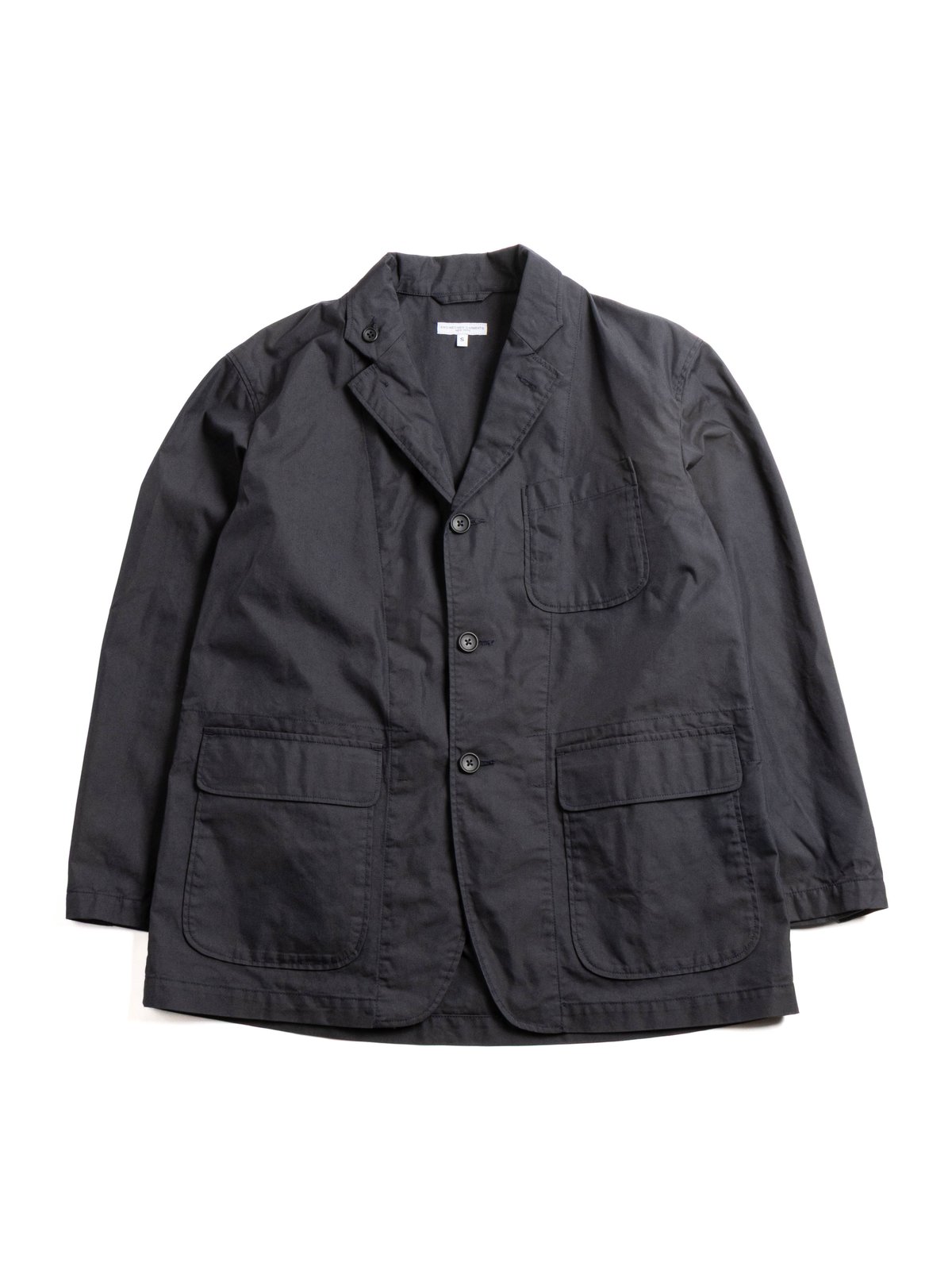 LOITER JACKET DK.NAVY LT.WEIGHT NYCO TWILL - Image 1