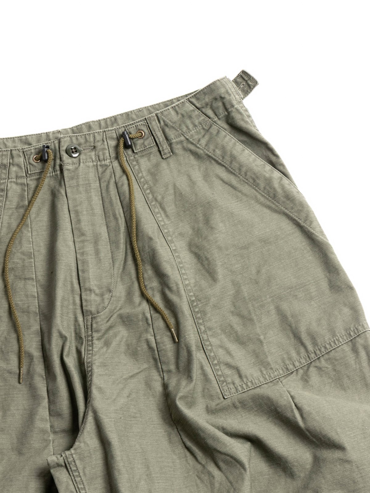 NEEDLES H.D. PANT FATIGUE OLIVE - Image 2