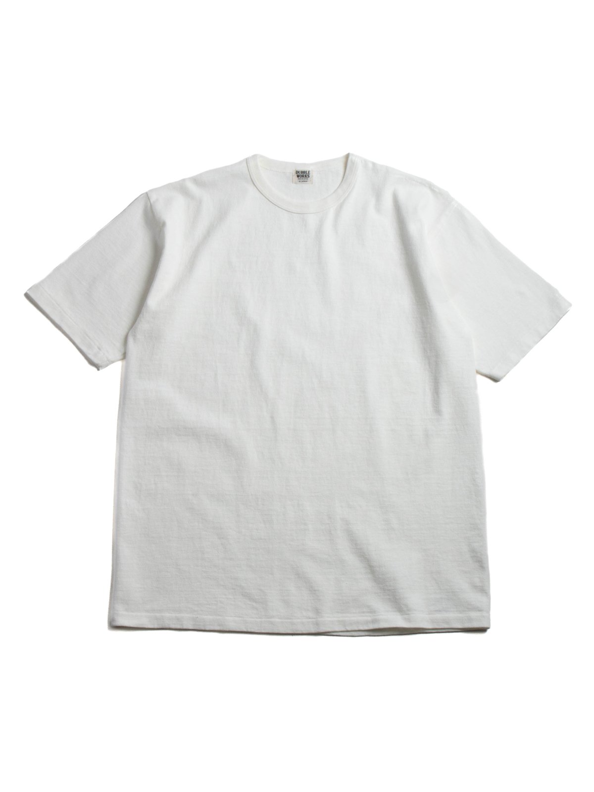 (LOT 37001) 9.5OZ S/S TEE OFF WHITE - Image 1