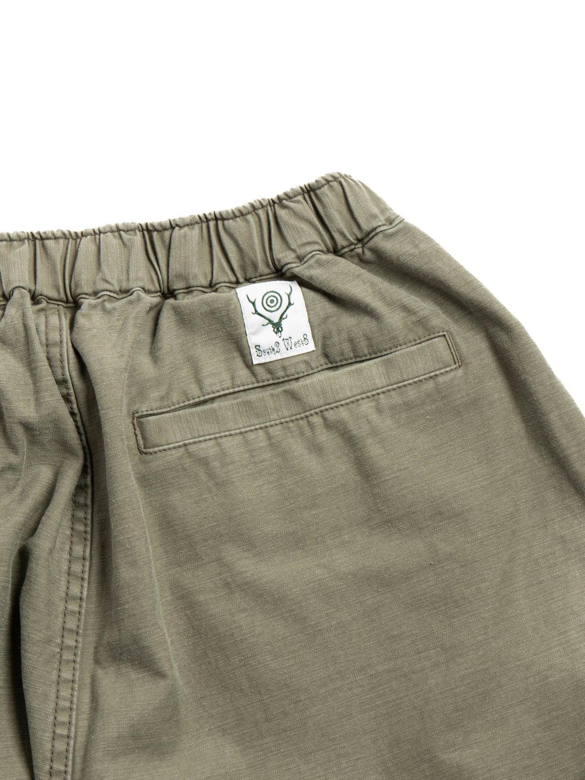 SOUTH2 WEST8 BELTED LOGGER PANT REVERSE SATEEN OLIVE - Image 2