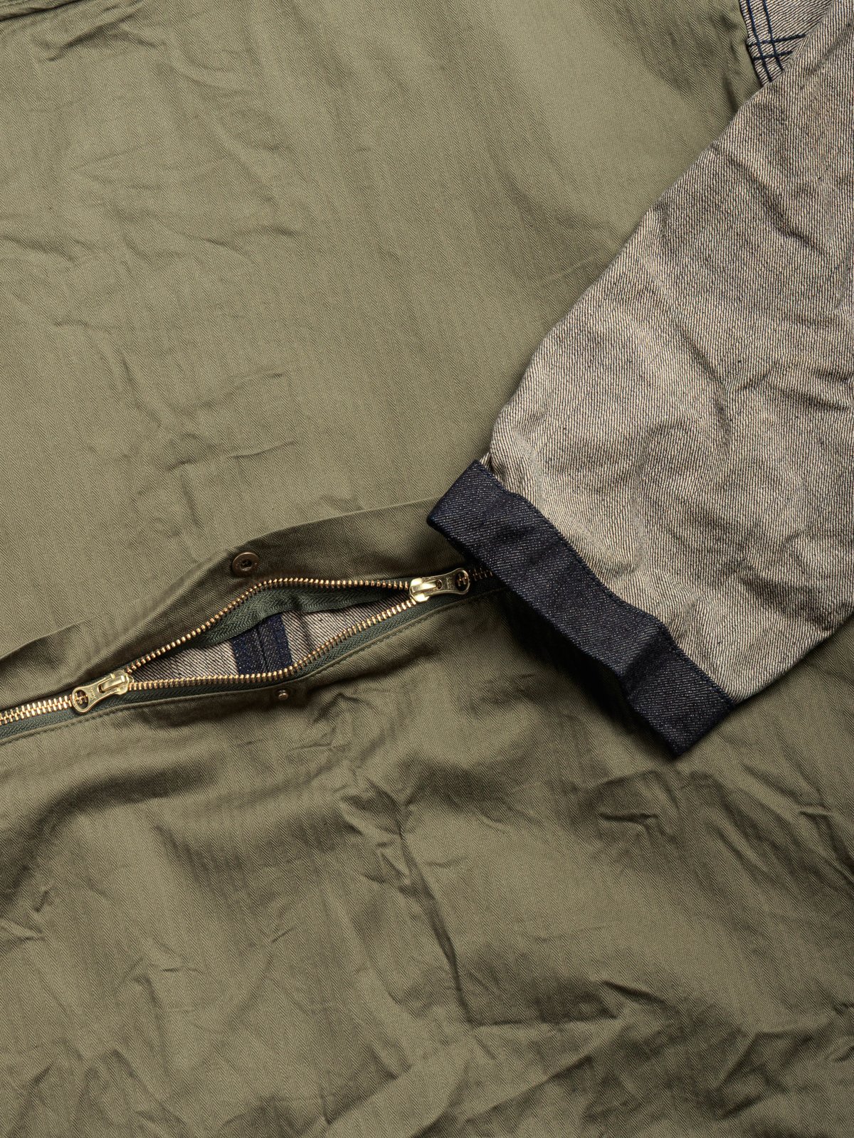 REVERSIBLE PULLOVER JACKET DENIM INDIGO - Image 11