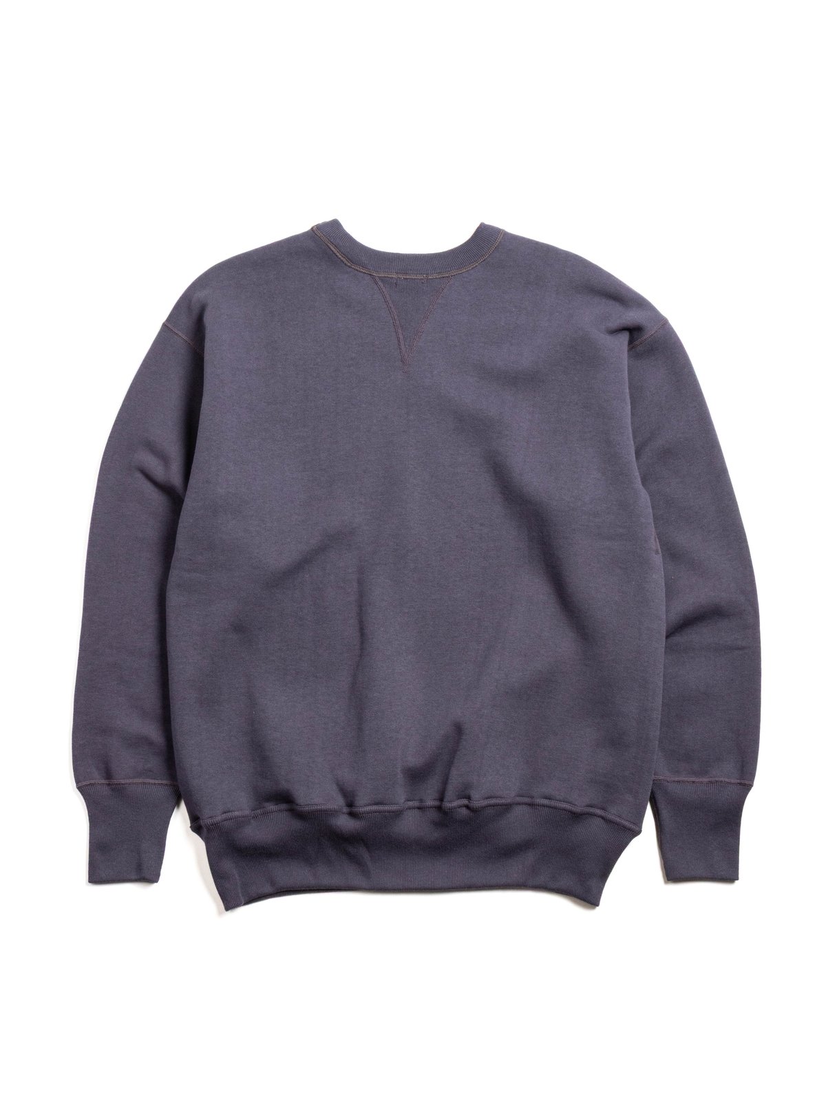 (LOT 401) PLAIN SWEATSHIRT EGG PLANT - Image 6