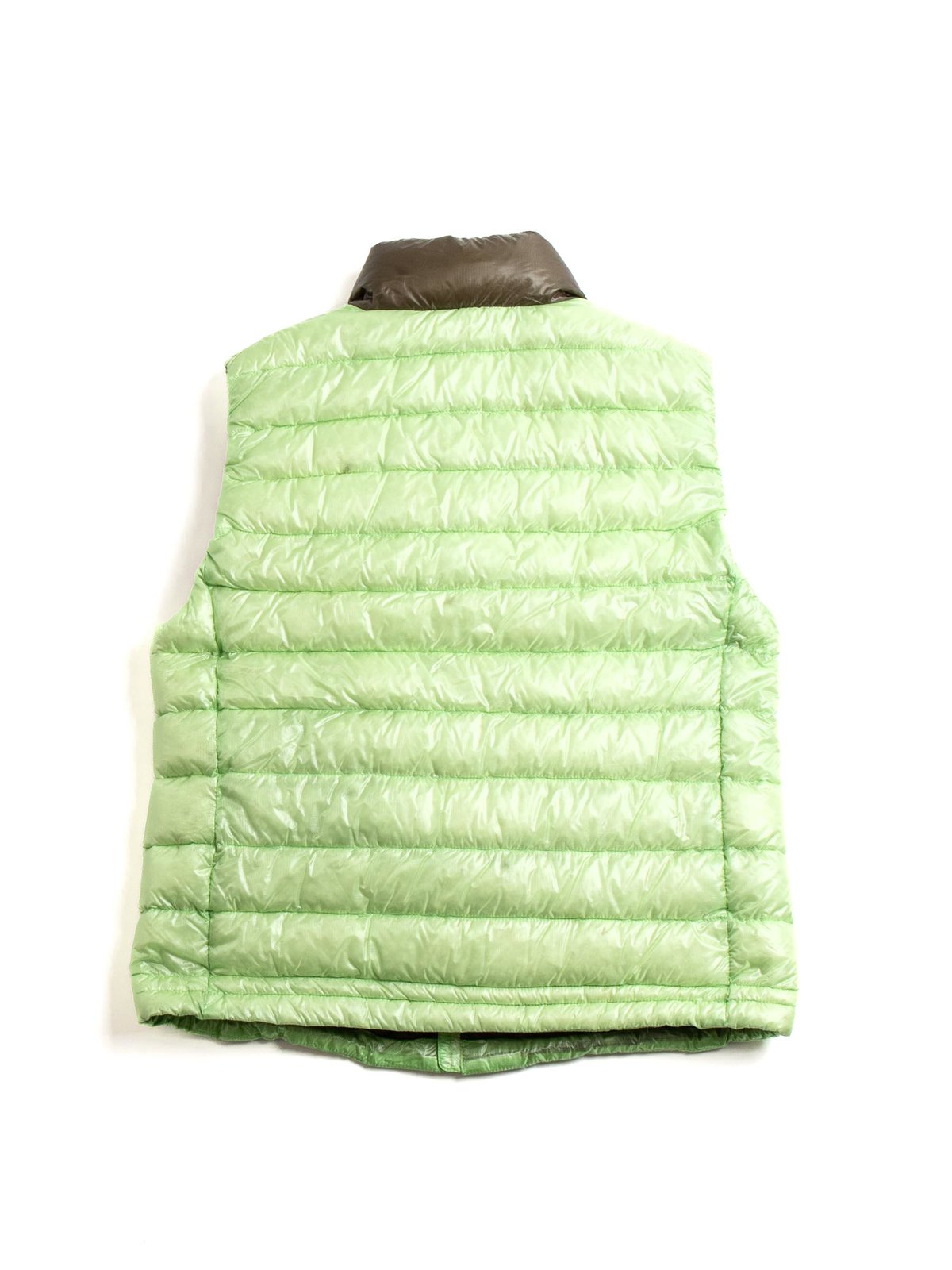 AERIAL DOWN VEST PACKABLE YELLOW GREEN - Image 5
