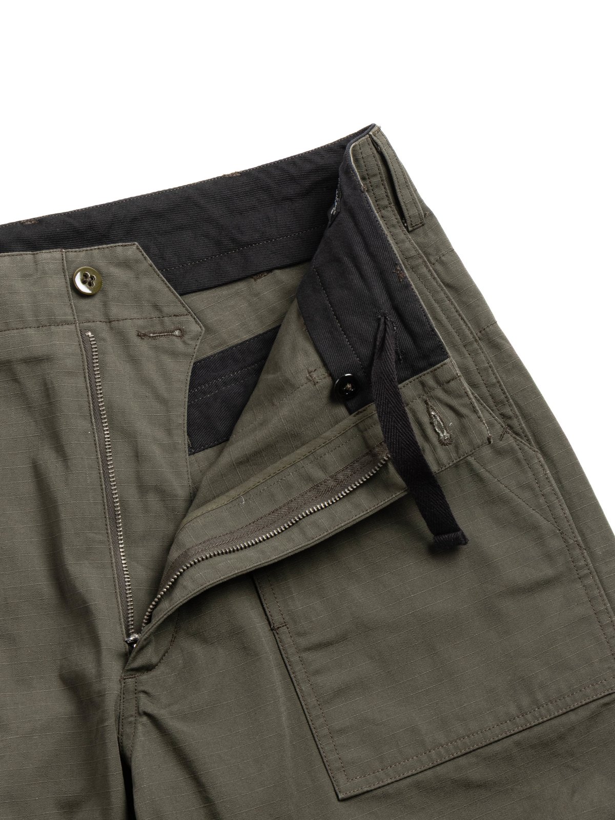 FATIGUE PANT OLIVE HEAVYWEIGHT COTTON RIPSTOP - Image 3