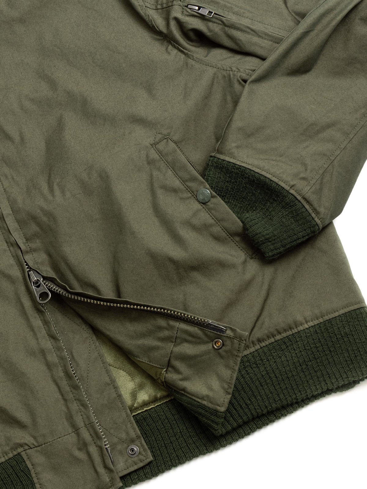 LL JACKET OLIVE CP WEATHER POPLIN - Image 7