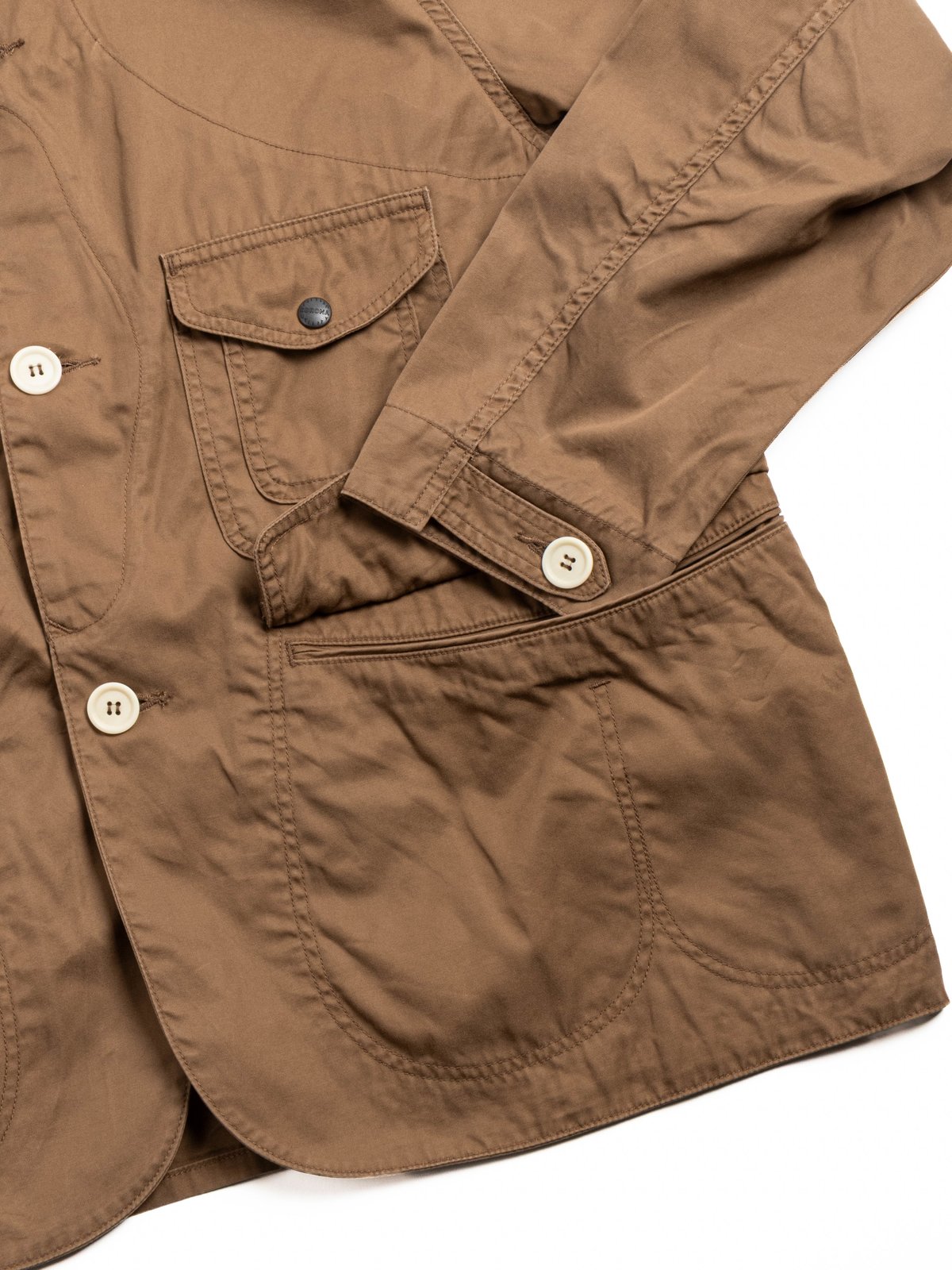(CJ001) GAME JACKET / MOCHA BROWN - Image 3