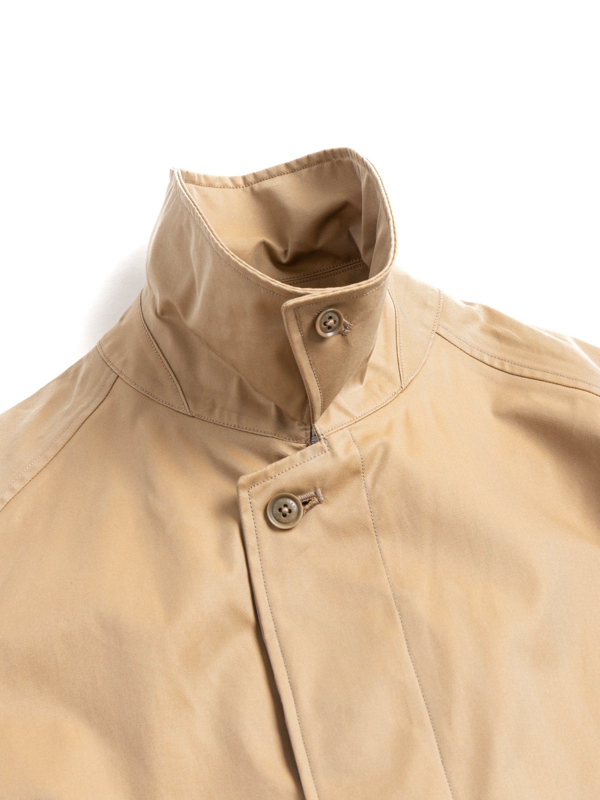 2L COTTON GORE–TEX BALMACAAN COAT BEIGE - Image 3