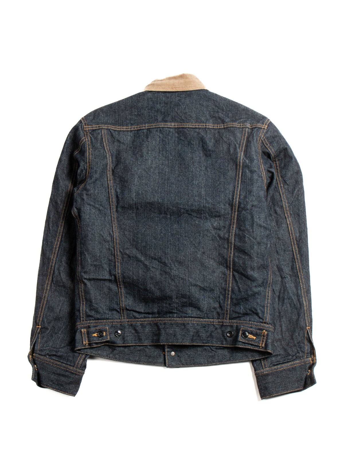D4187 BLANKET LINED DENIM JACKET INDIGO - Image 6