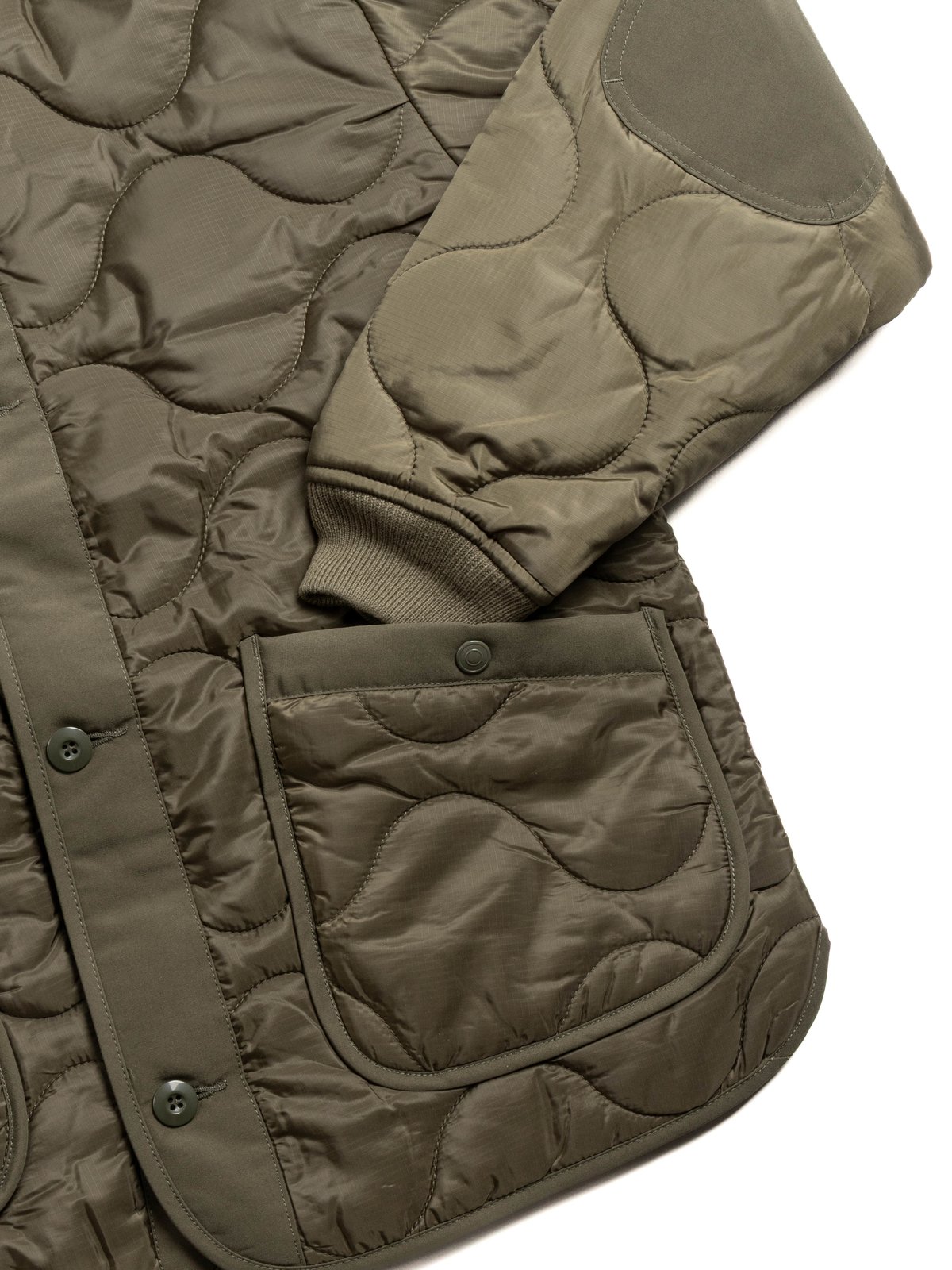 M1965 FIELD LINER JACKET OLIVE  - Image 3