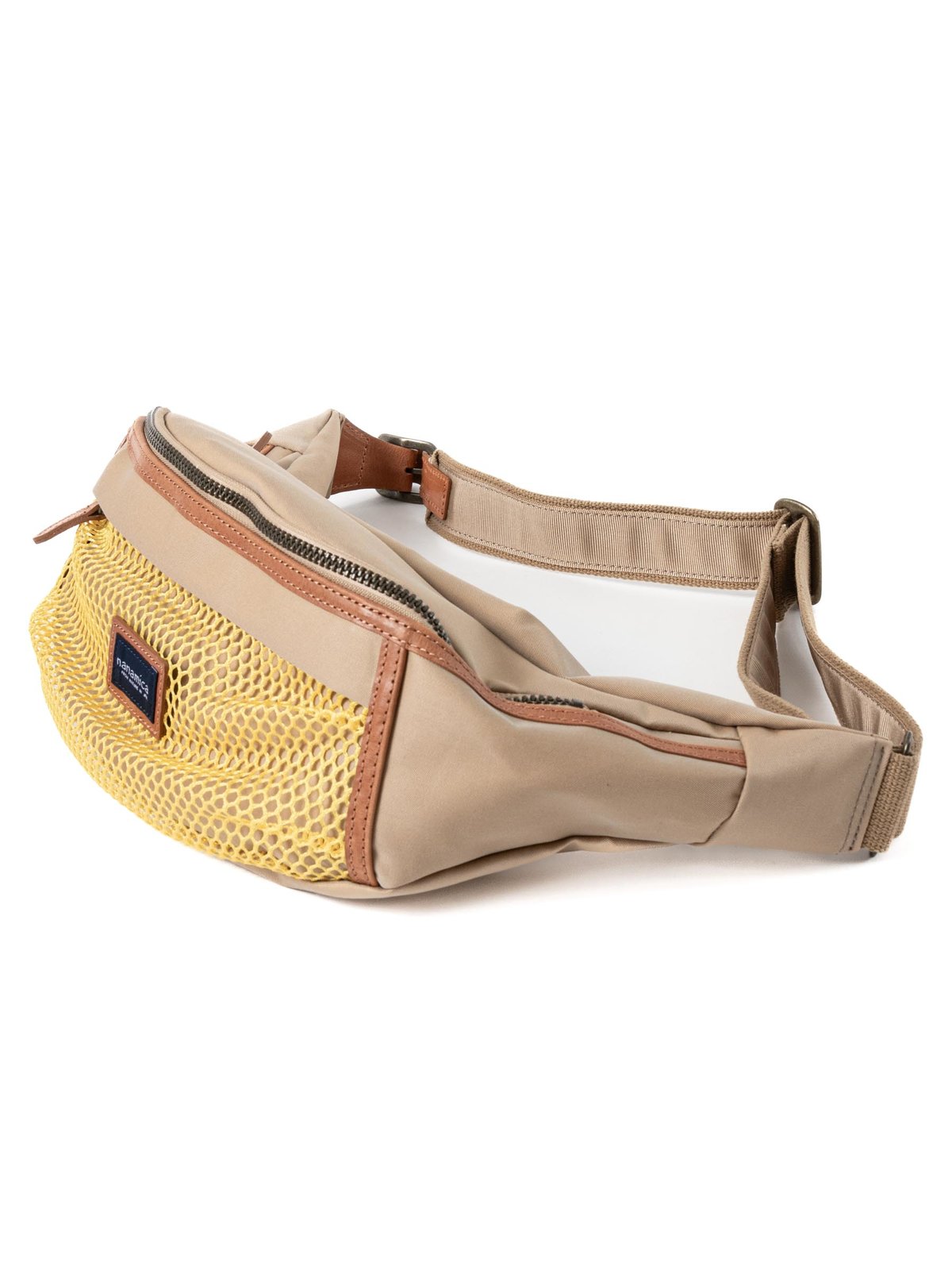 WATER REPELLENT BELT BAG BEIGE - Image 3