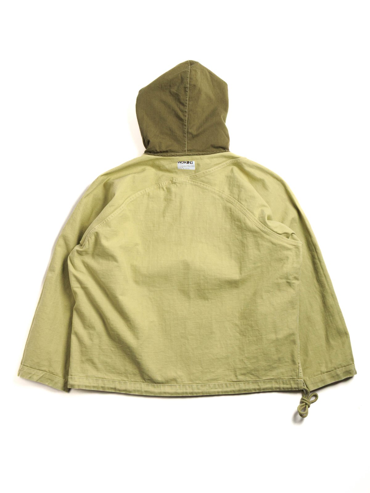 REVERSIBLE PULLOVER JACKET SAGE GREEN - Image 14