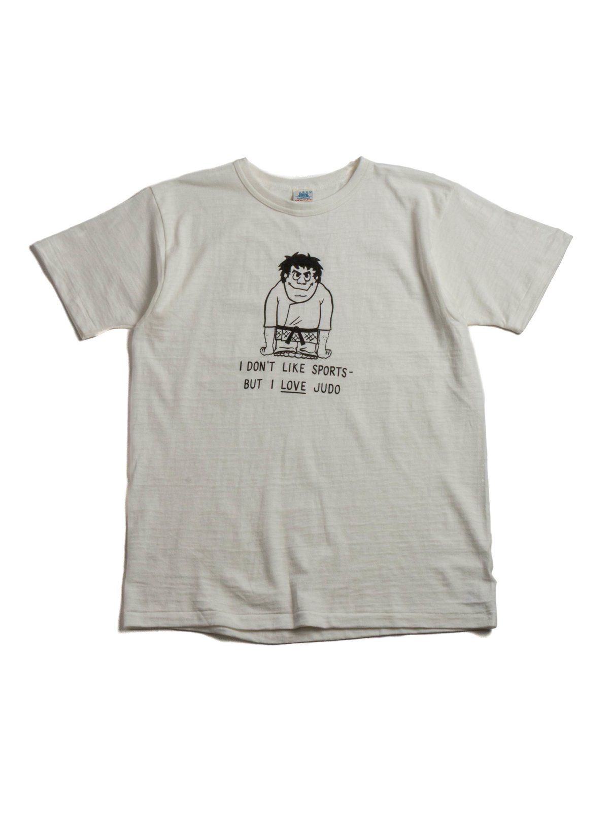 (JG–CS06) I Judo T–SHIRT OFF WHITE - Image 1
