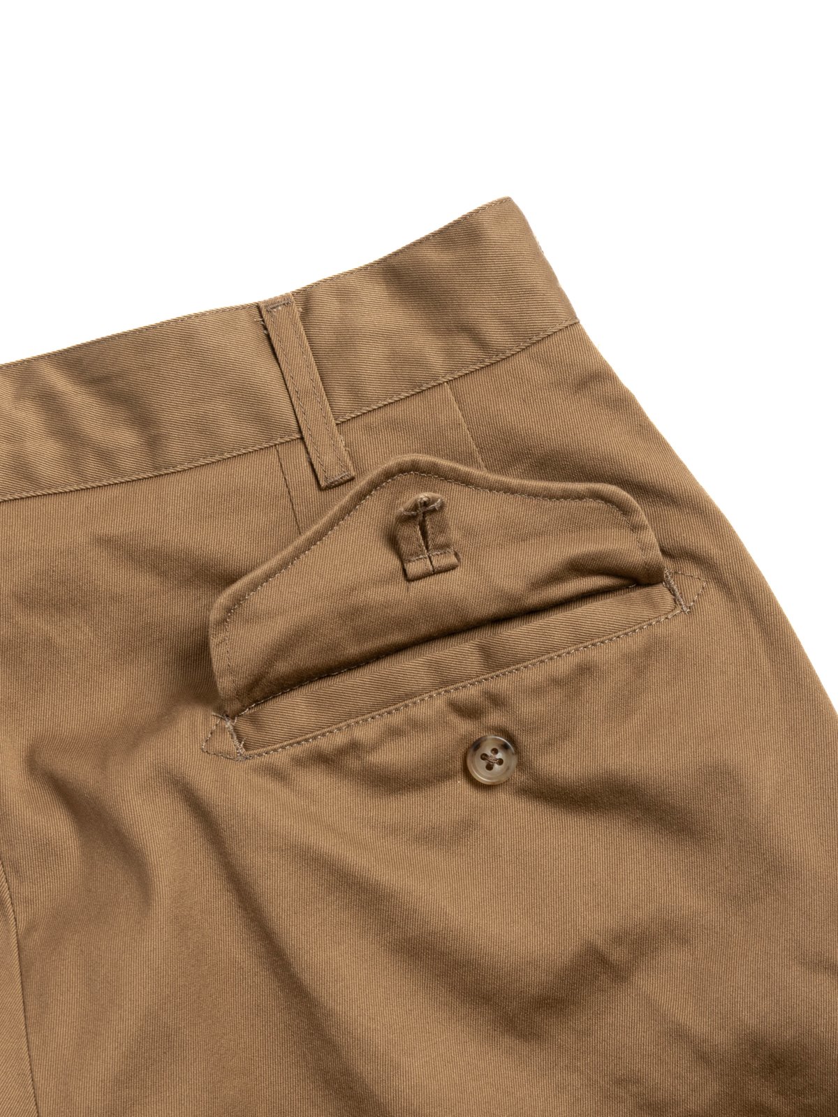 OFFICER PANT CAMEL COTTON HIGH COUNT HEAVY TWILL - Image 6