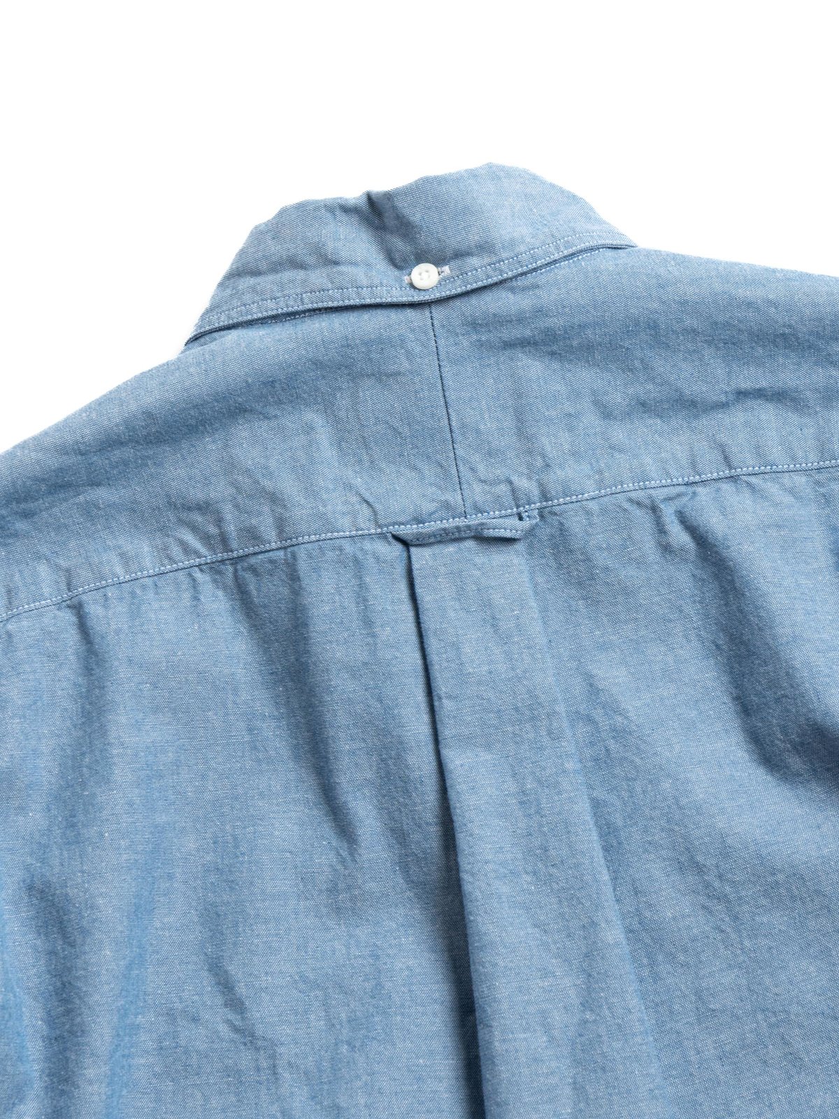 L/S BUTTON DOWN SHIRT CLASSIC BLUE CHAMBRAY - Image 4