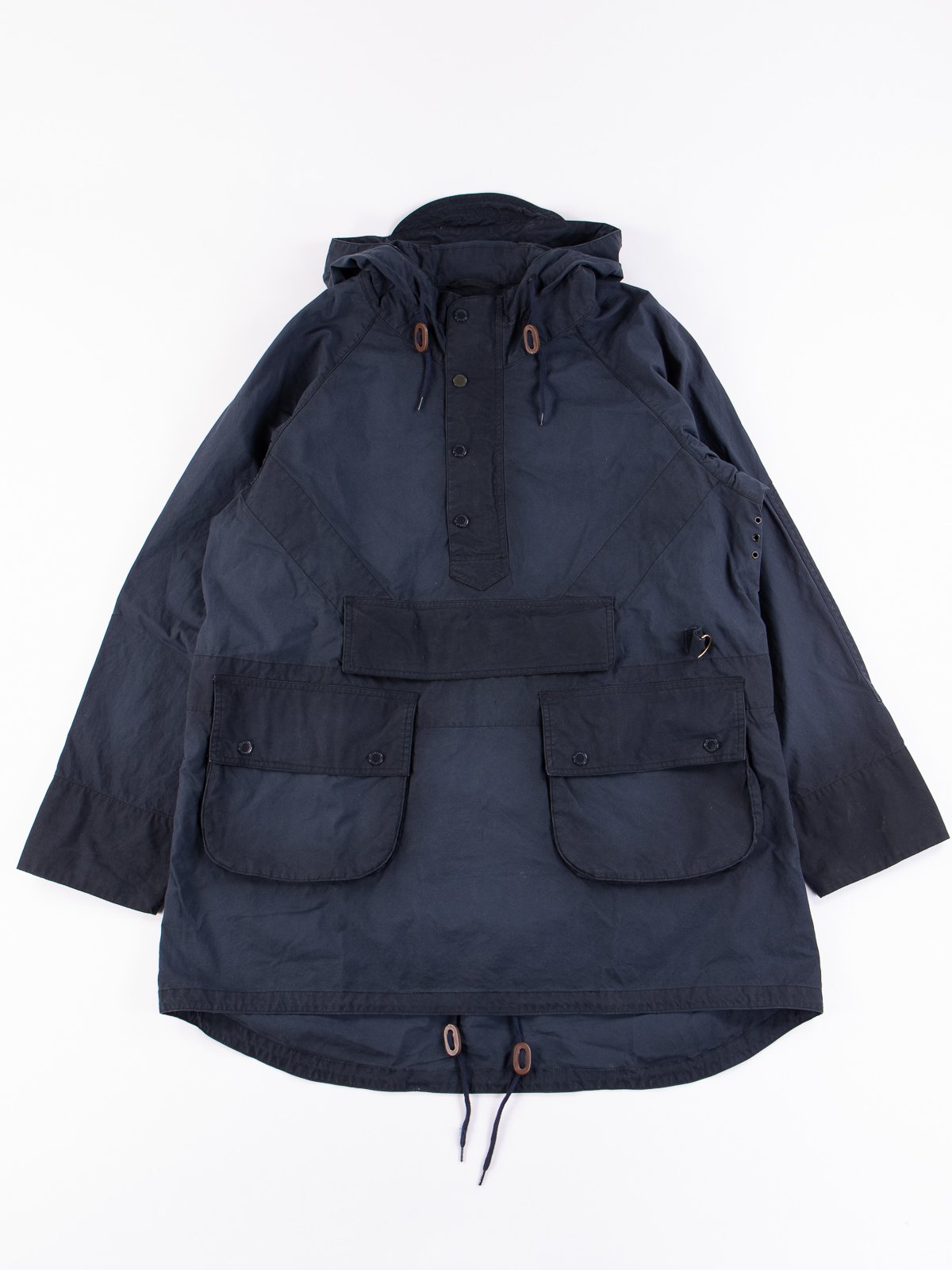 barbour navy vest