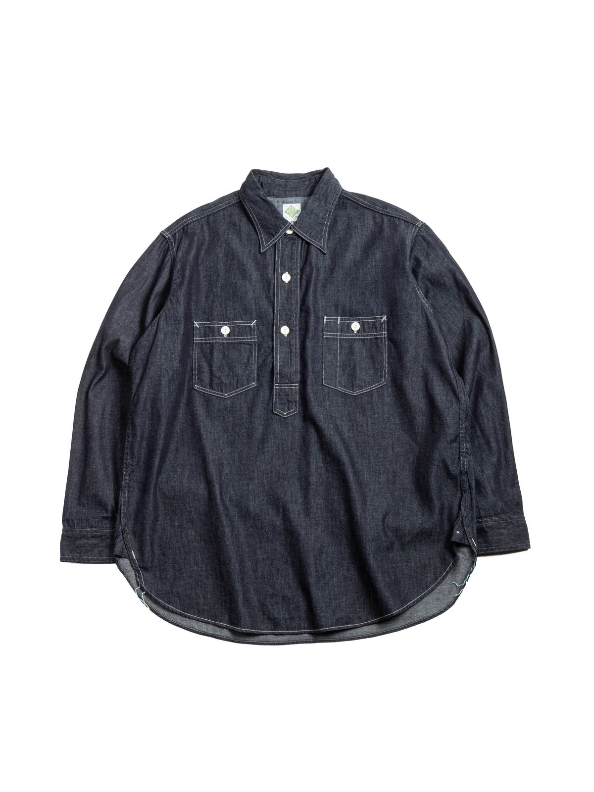 (1202&ndash;LD) NO.2 SHIRT / LIGHT DENIM / INDIGO - Image 1