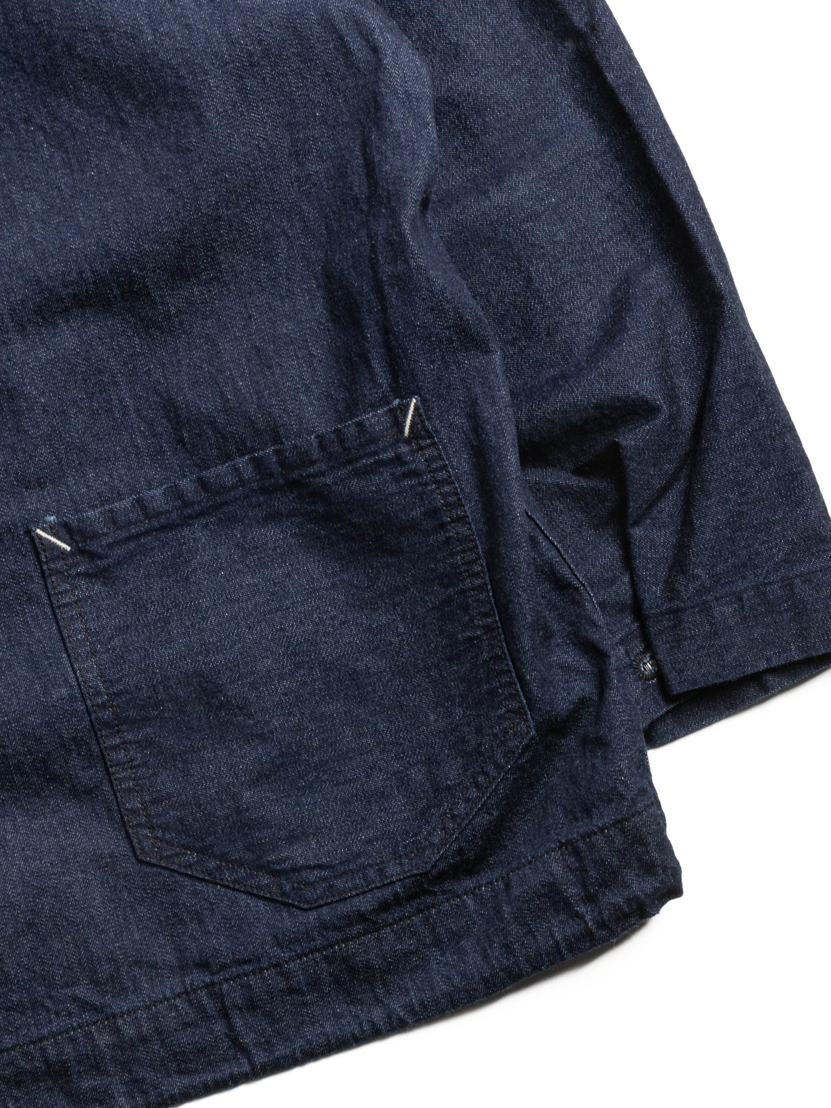 CRAFTMASTER HOODY 8oz DENIM INDIGO - Image 7