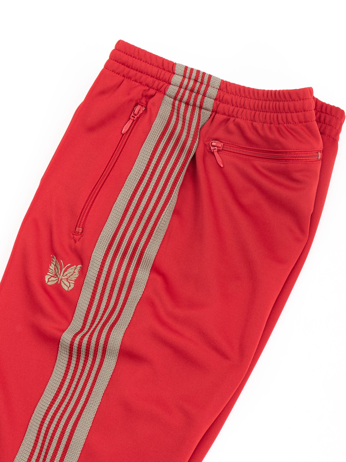 NEEDLES NARROW TRACK PANT RED by 