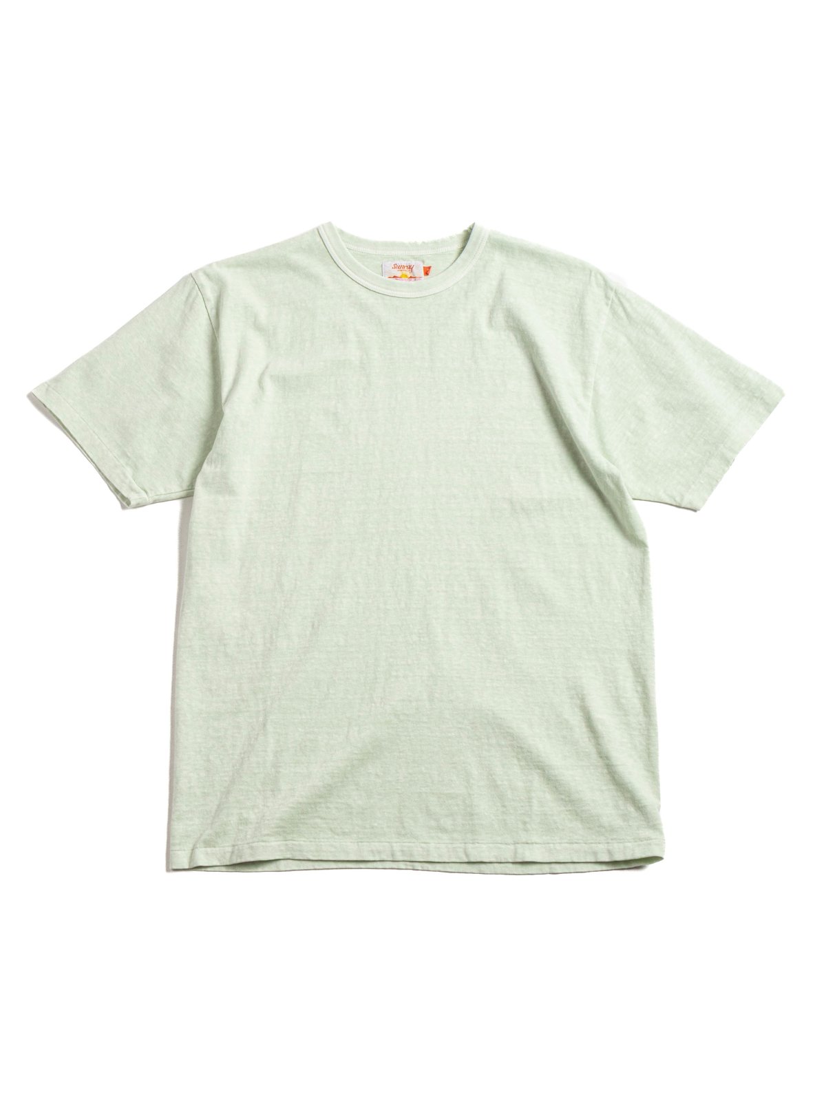 HALEIWA S/S T–SHIRT PIGMENT DYE SEA FOAM - Image 1
