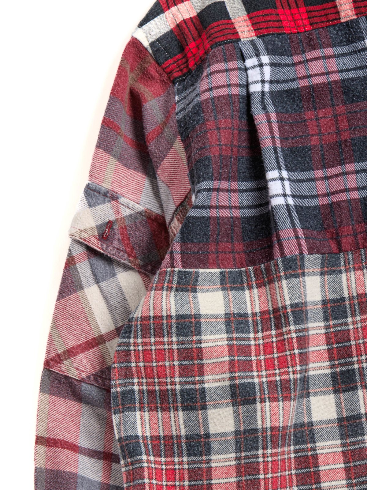 REBUILD by NEEDLES FLANNEL SHIRT STRAIGHT HEM SHIRT ASSORTED 2 - Image 5