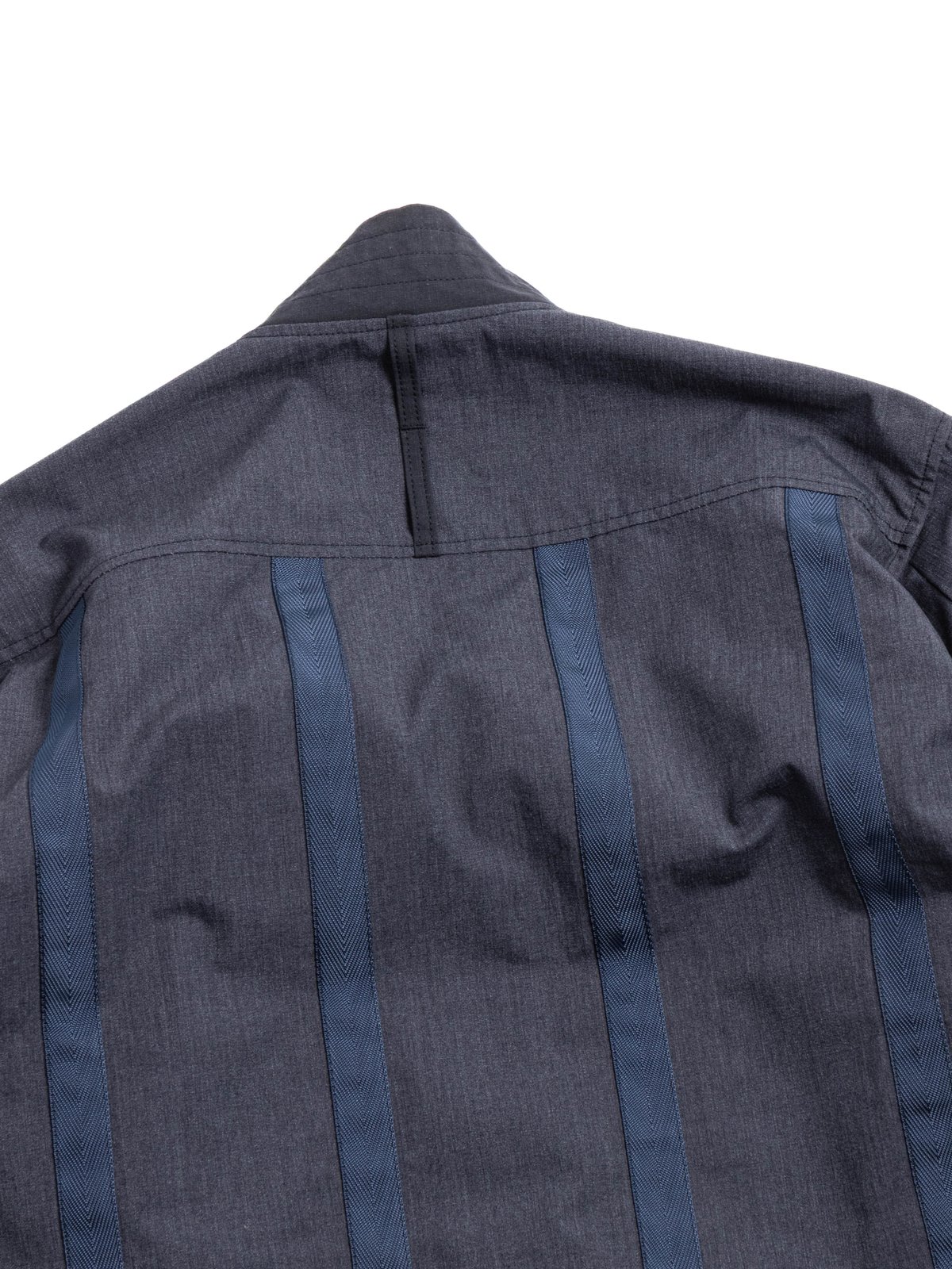 FDMTL HAORI TAPE JACKET NAVY - Image 3