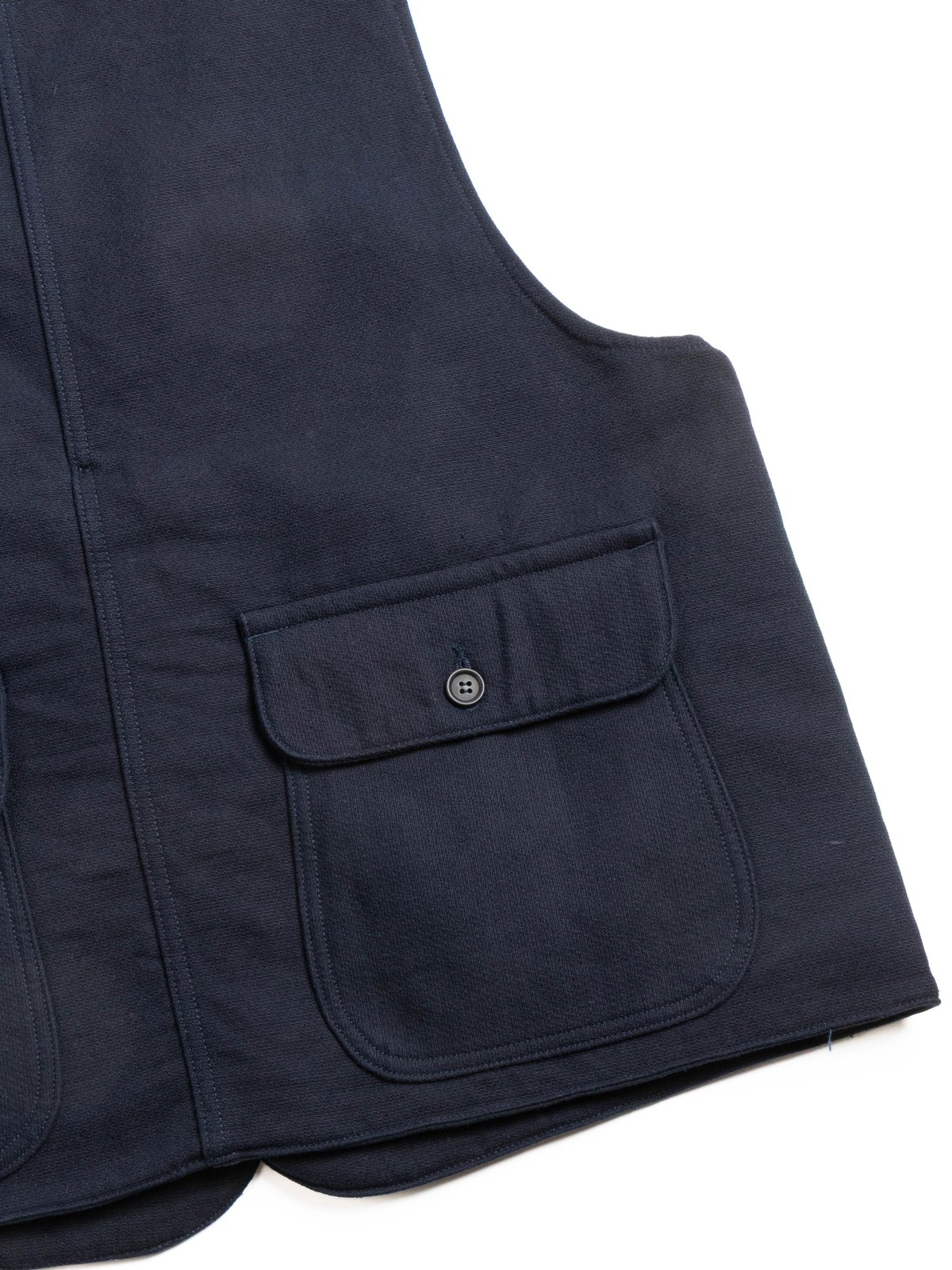 (CV002) GAME VEST HUNTING DOBBY CLOTH NAVY - Image 5