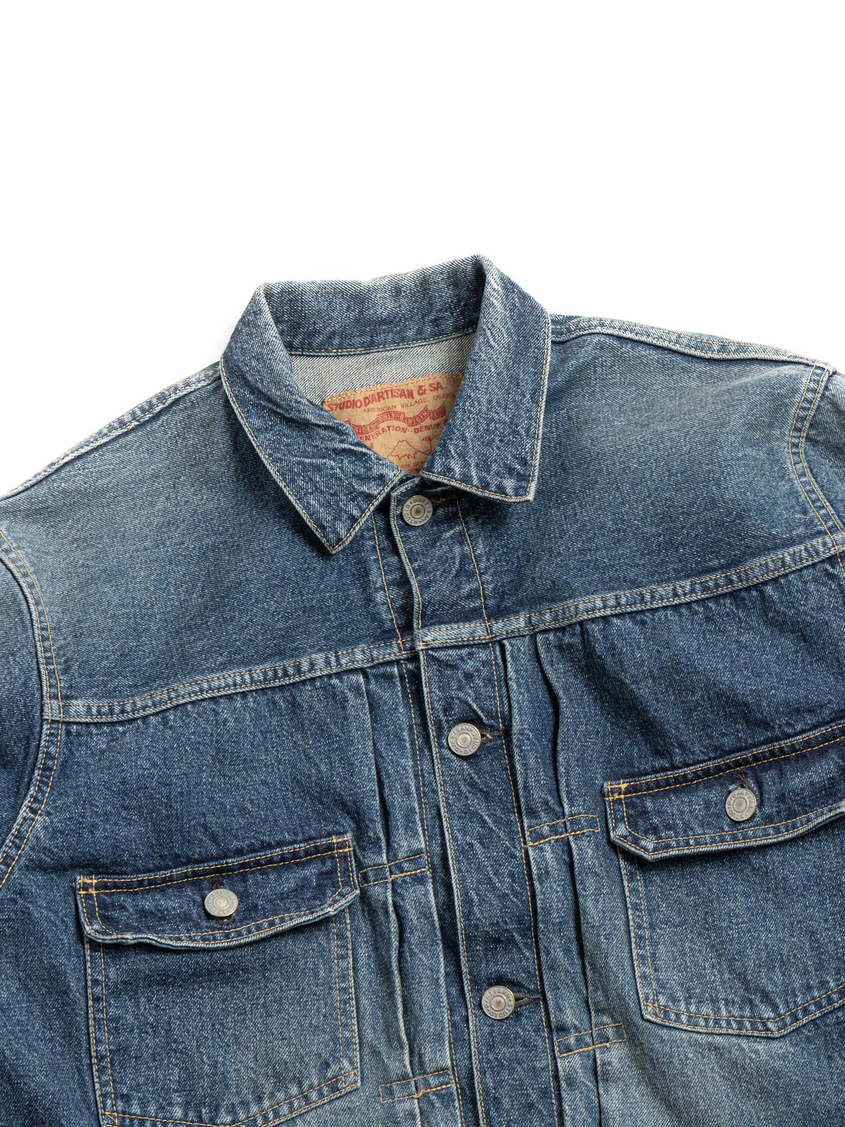 (D4536U) STUDIO D&rsquo;ARTISAN 1950 DENIM JACKET USED - Image 1