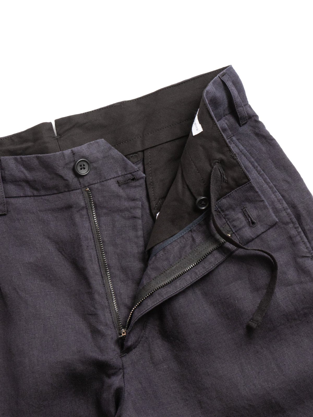 ANDOVER PANT NAVY LINEN TWILL - Image 3