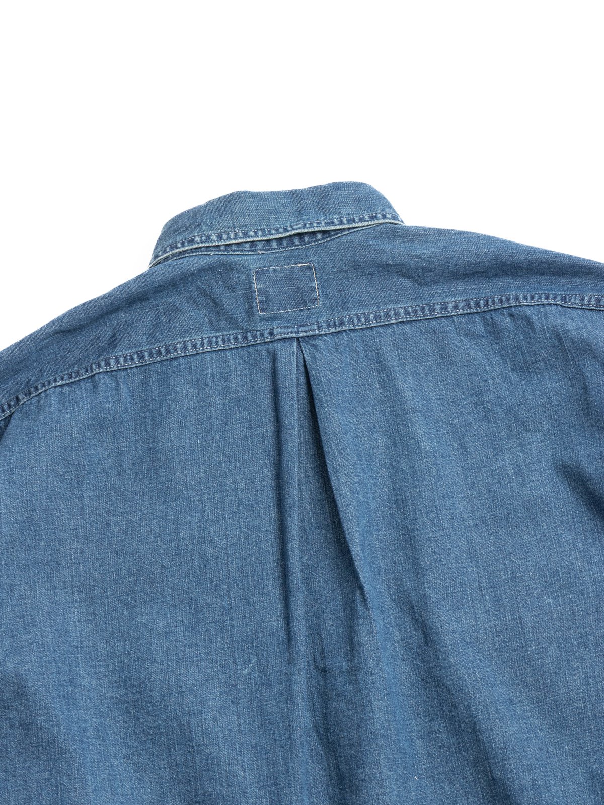 H.UNIT DENIM WORK SHIRT INDIGO - Image 4