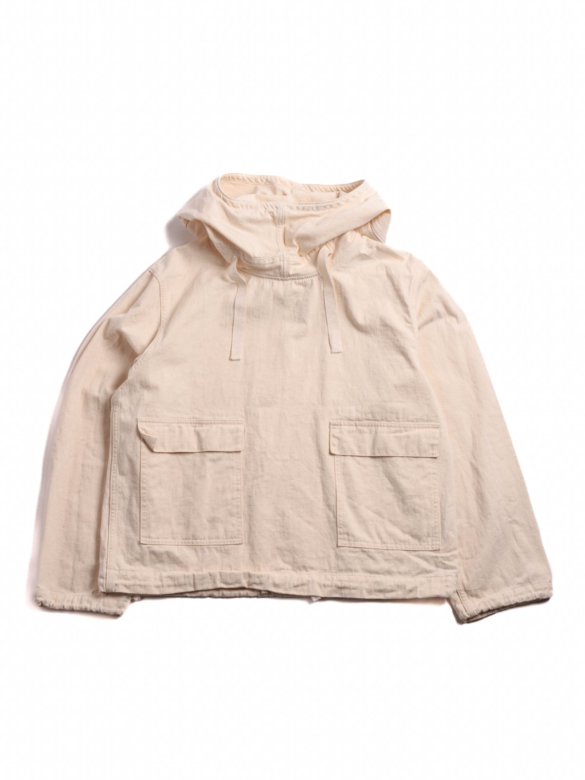 (LOT 2225) 1040’s WW11 GUNNER DECK SMOCK ECRU - Image 1