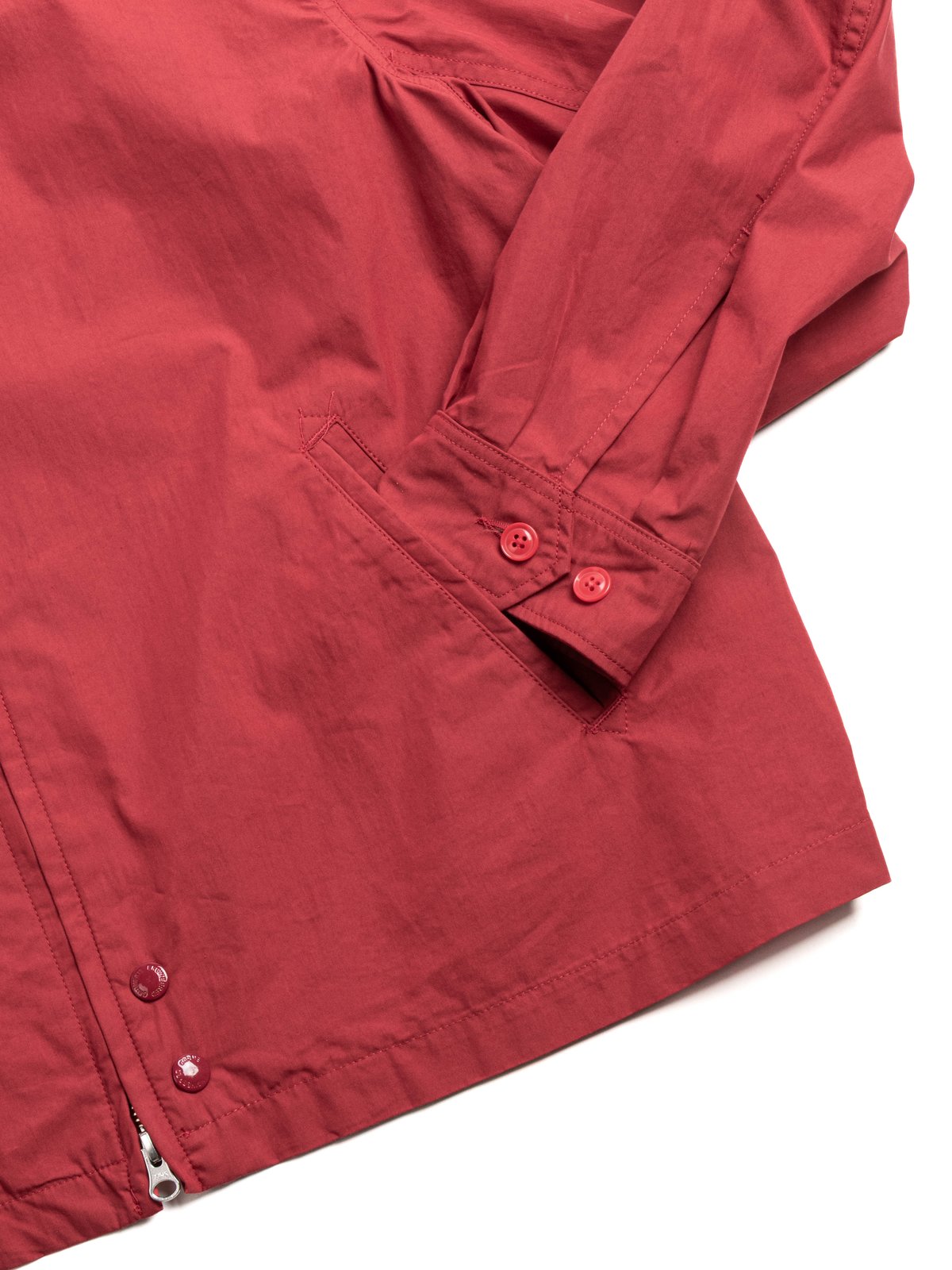 CLAIGTON JACKET RED LT..WEIGHT NYCO POPLIN - Image 3