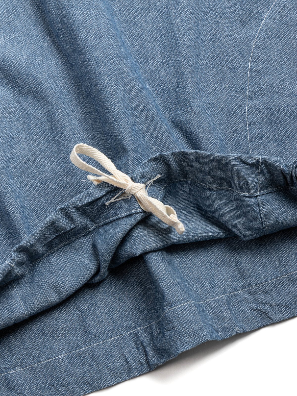 CAGOULE SHIRT LIGHT BLUE 4.5OZ COTTON CHAMBRAY - Image 5